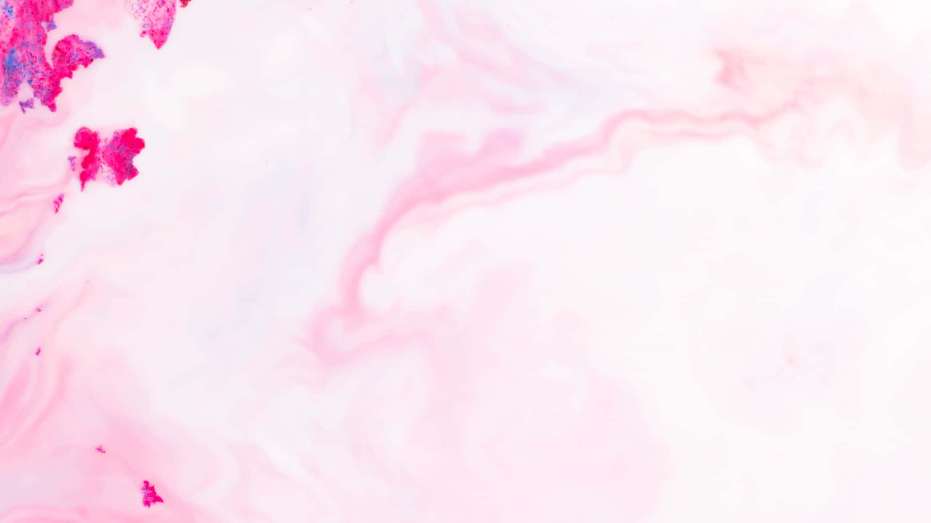 Pink Geometric Pattern, soft pink, white paint swirls, Full HD Desktop Wallpaper