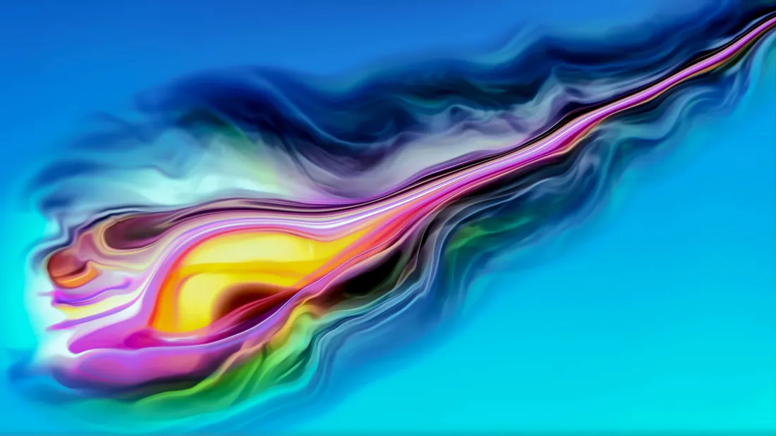 Pink Yellow And Blue