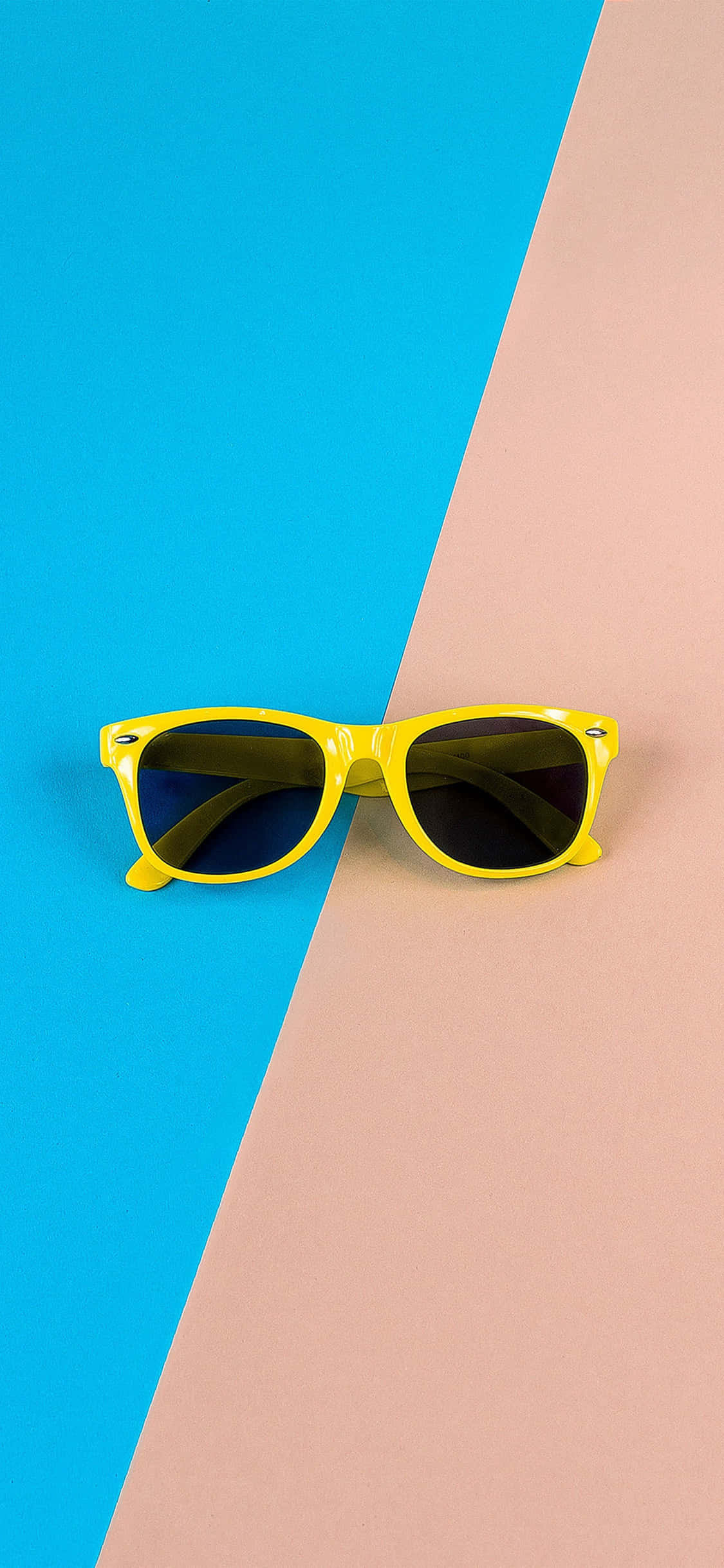 pink, yellow, blue, Full HD Phone Wallpaper