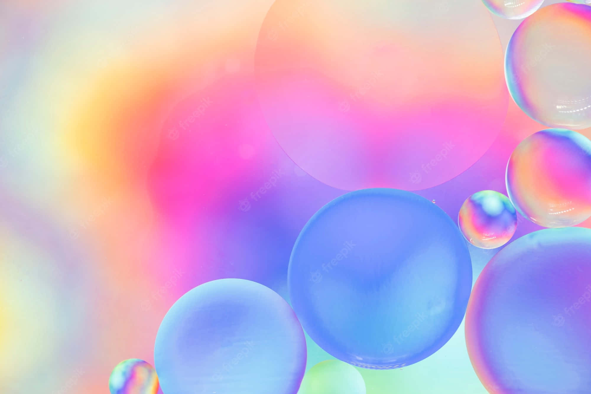 pink, yellow, blue, Full HD Desktop Wallpaper