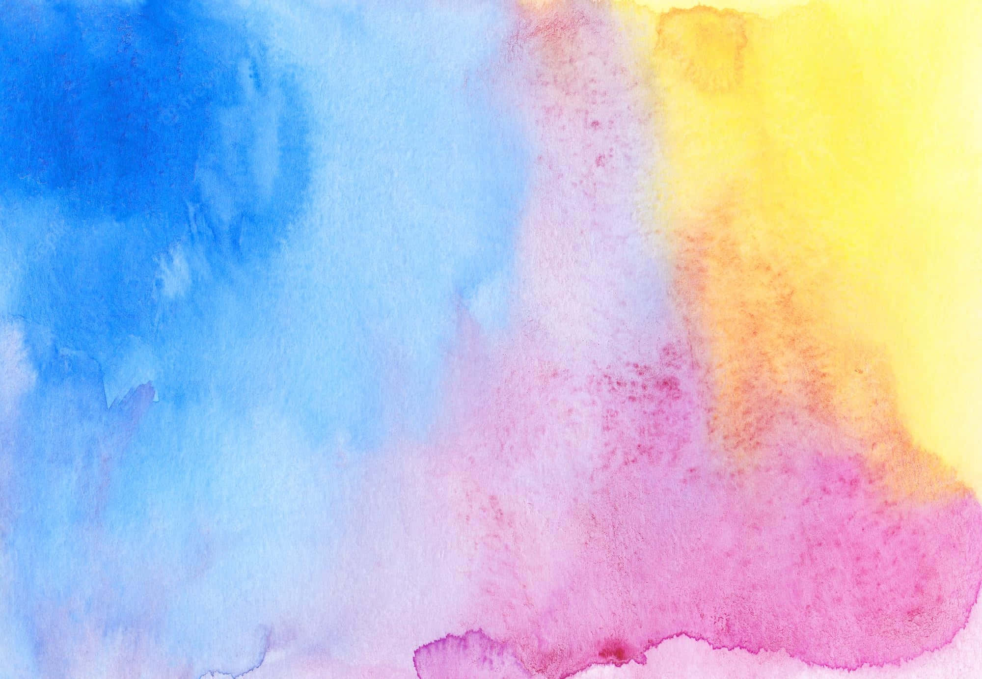 blue, pink, yellow, Full HD Desktop Wallpaper