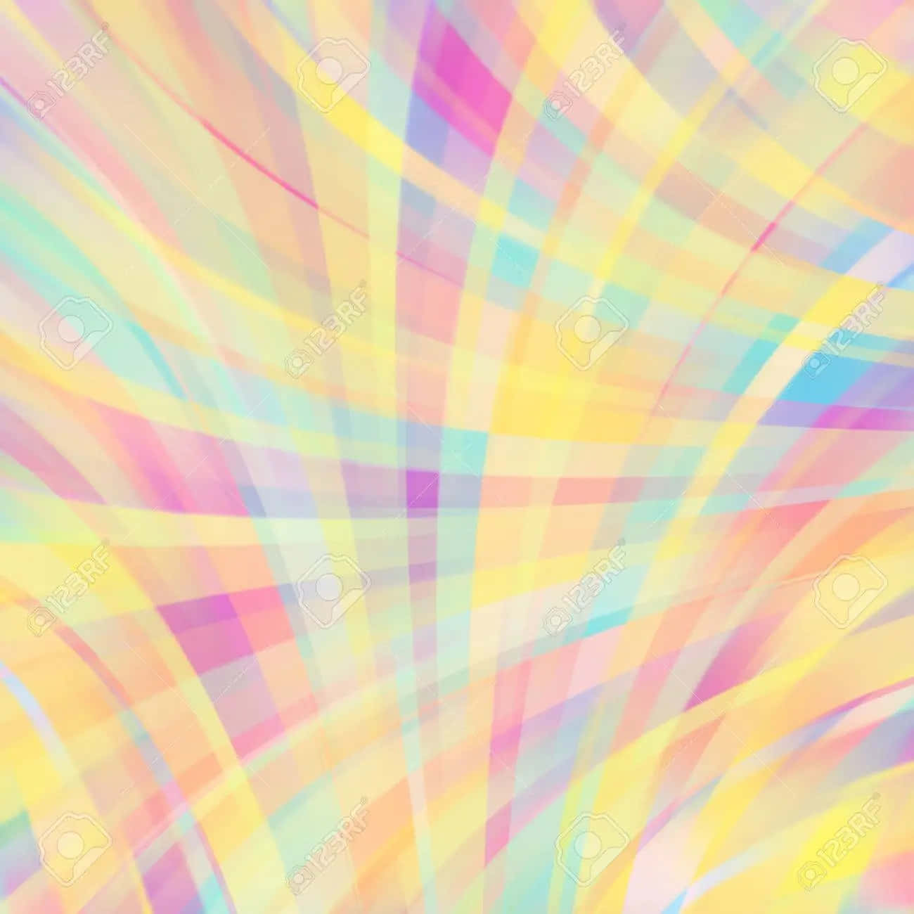 Pink, Yellow, Blue, HD Desktop Wallpaper