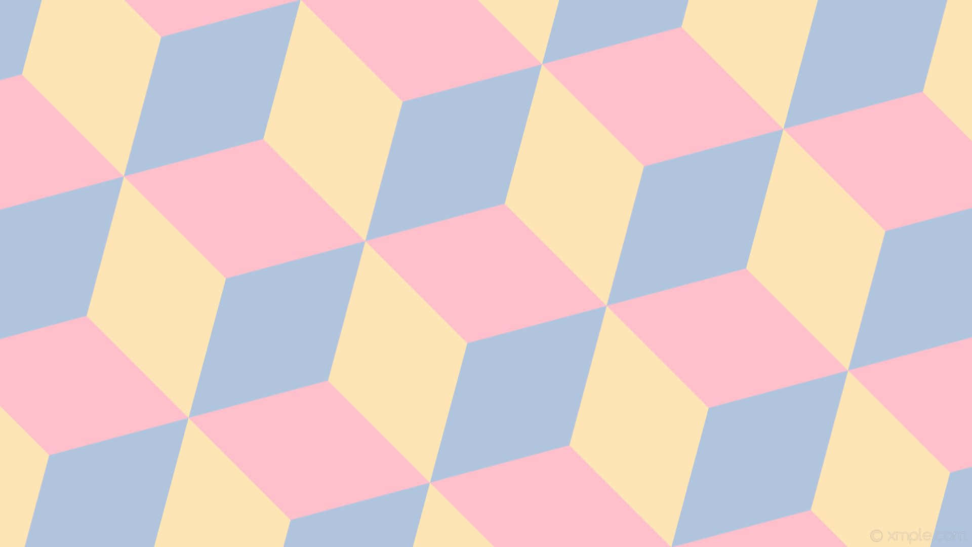 pastel pink, yellow, blue, Full HD Desktop Wallpaper