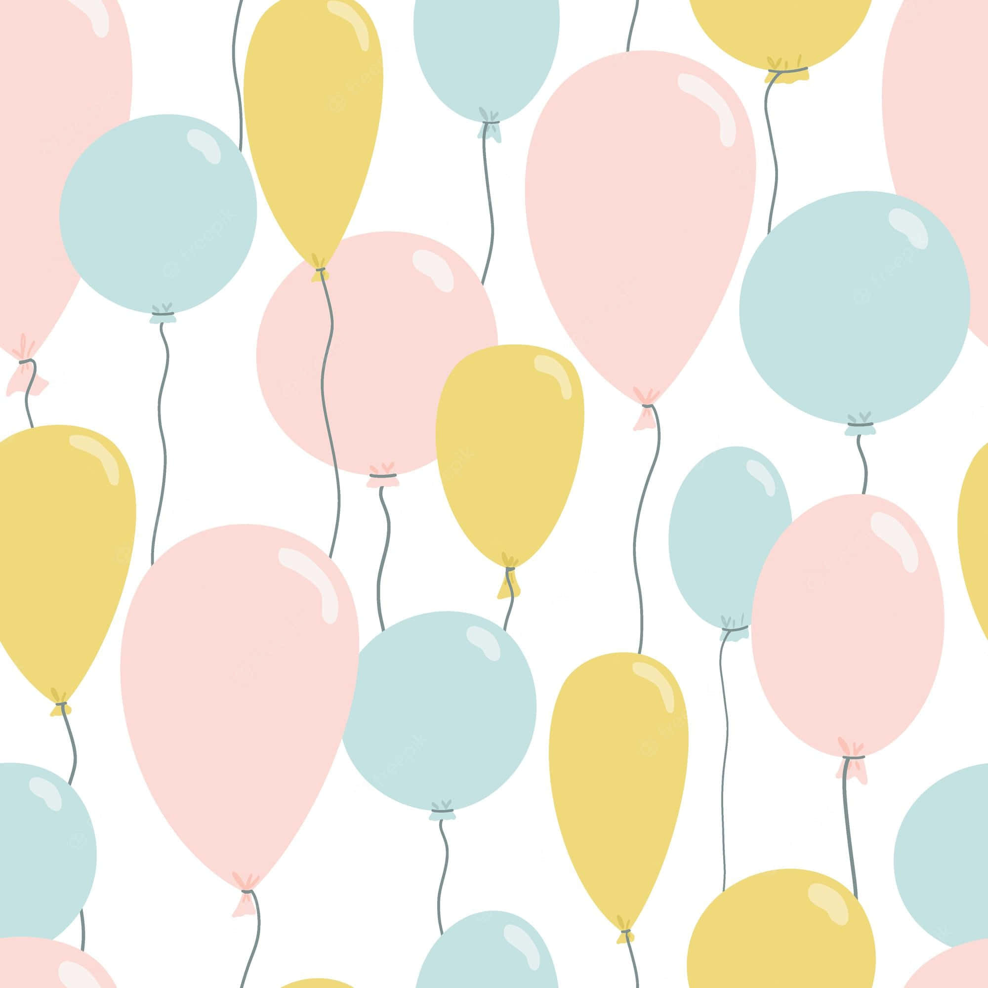 pink, yellow, blue, Full HD Desktop Wallpaper