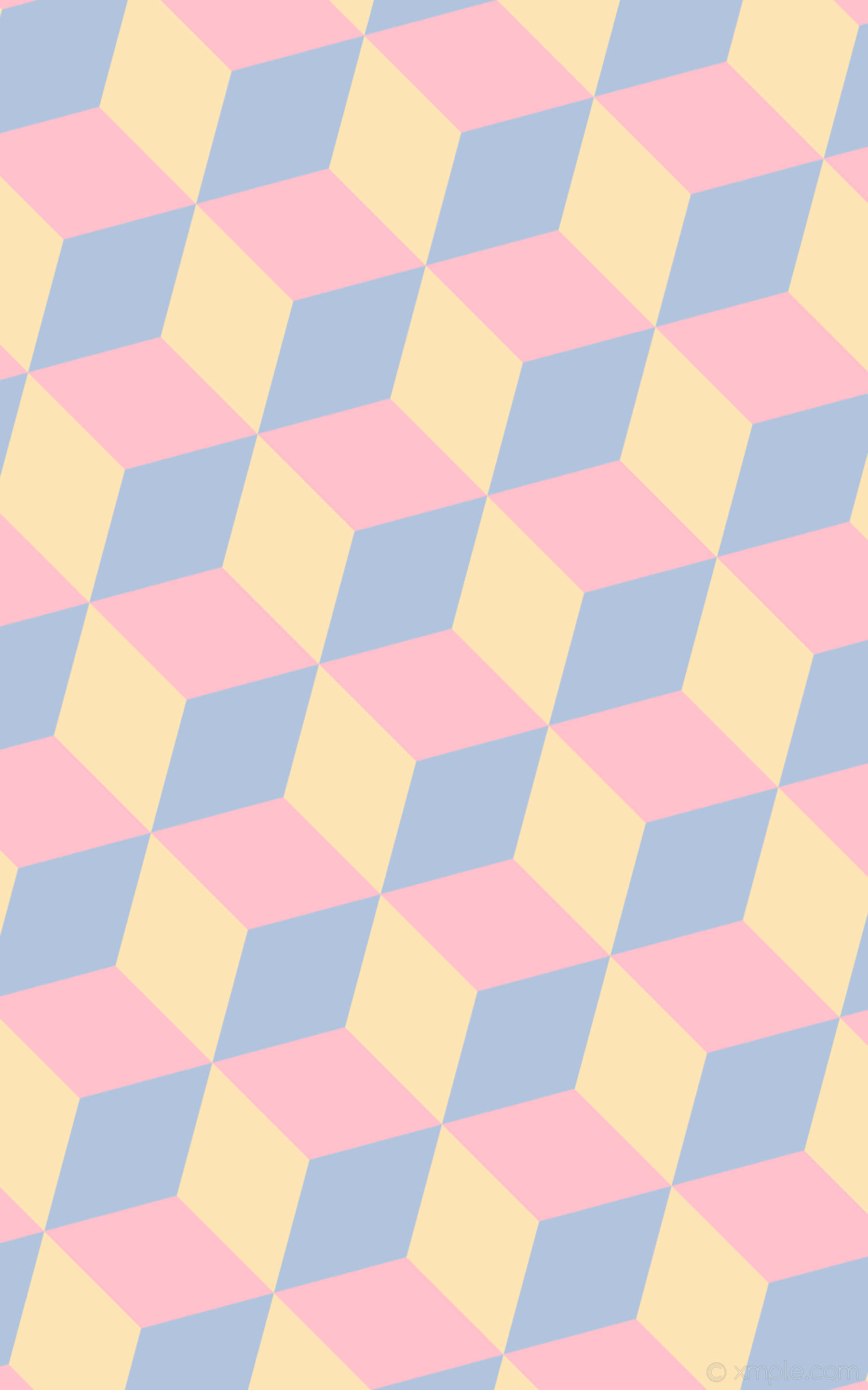 pastel pink, pastel yellow, pastel blue, 2K Phone Wallpaper