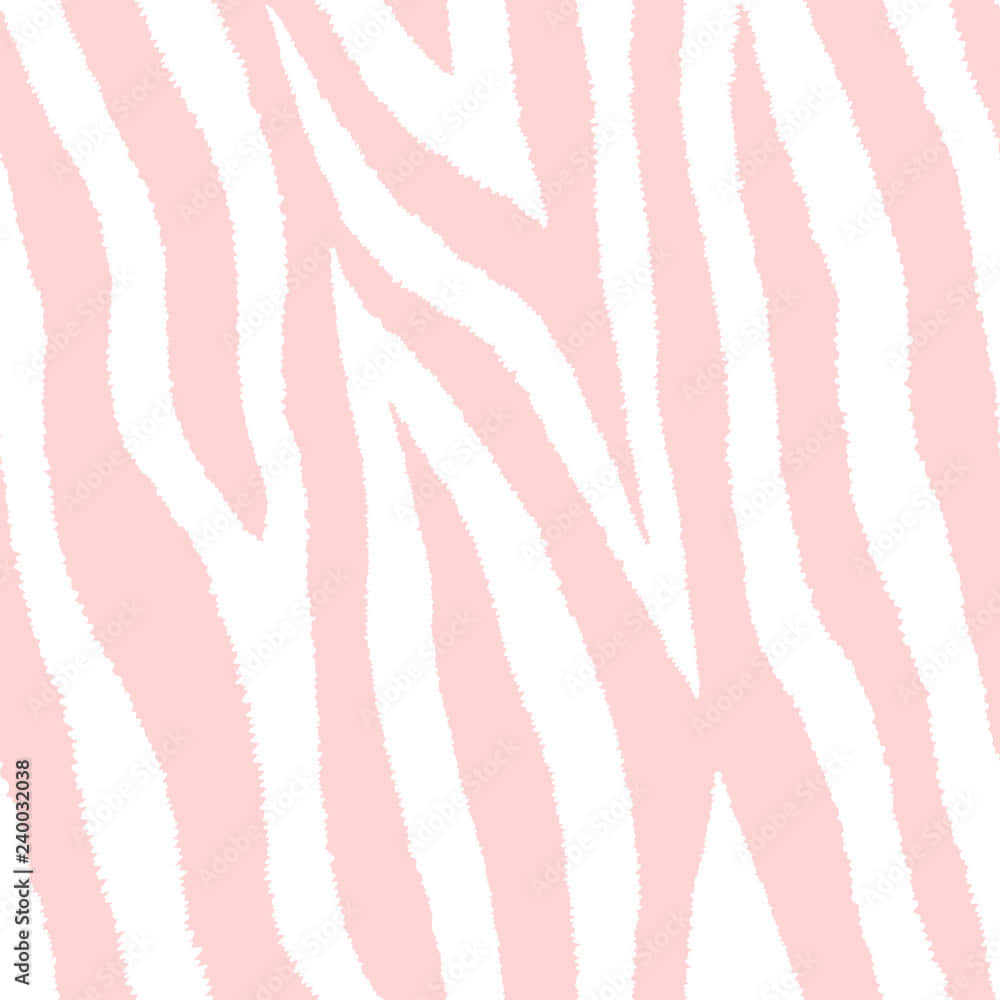 Pink Zebra, light pink, white zebra stripe pattern, SD Desktop Wallpaper