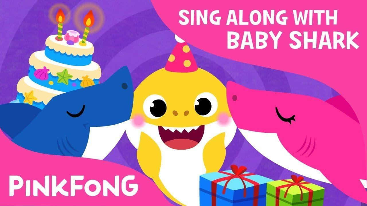 Pinkfong Baby Shark, Baby Shark, birthday, HD Desktop Wallpaper