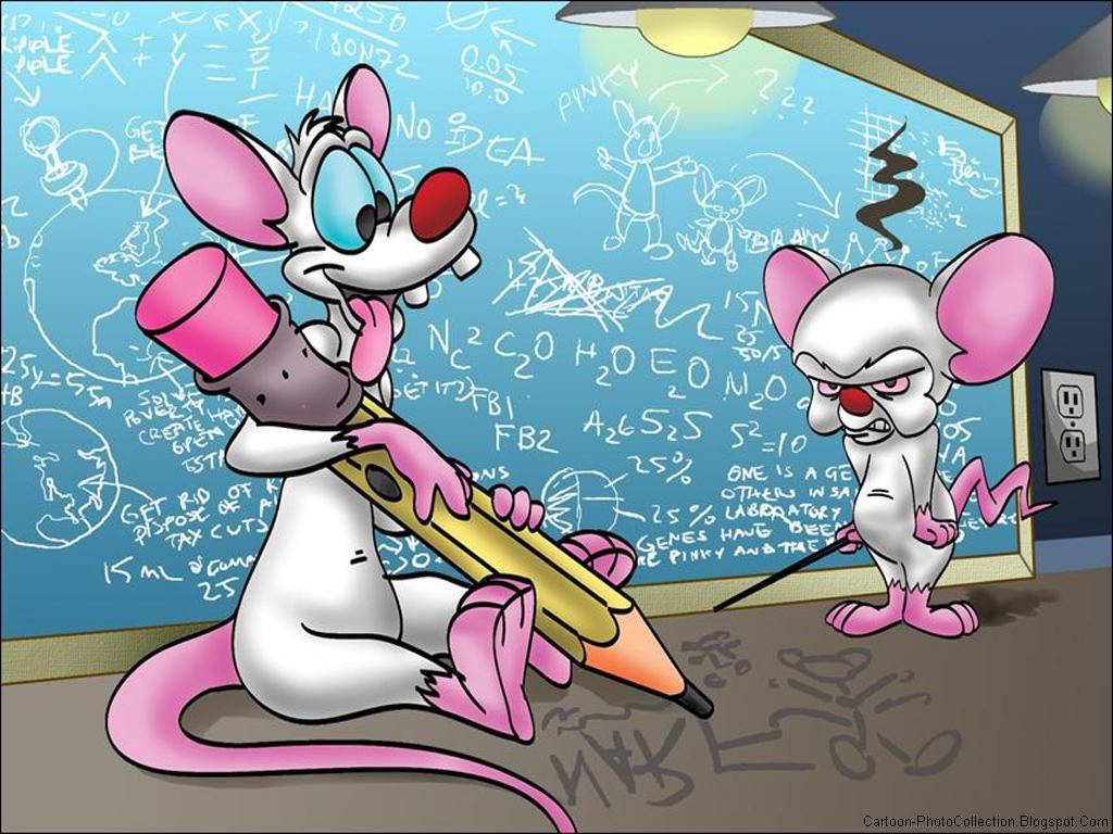 Pinky And The Brain, science lab, classroom, SD Desktop Wallpaper