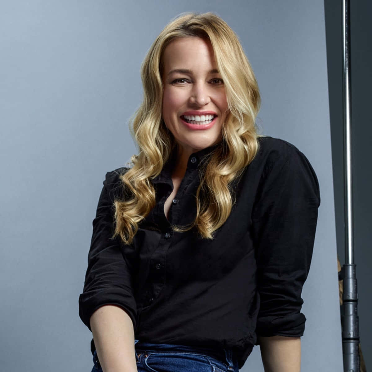 Piper Perabo, smiling, blonde woman, SD Desktop Wallpaper