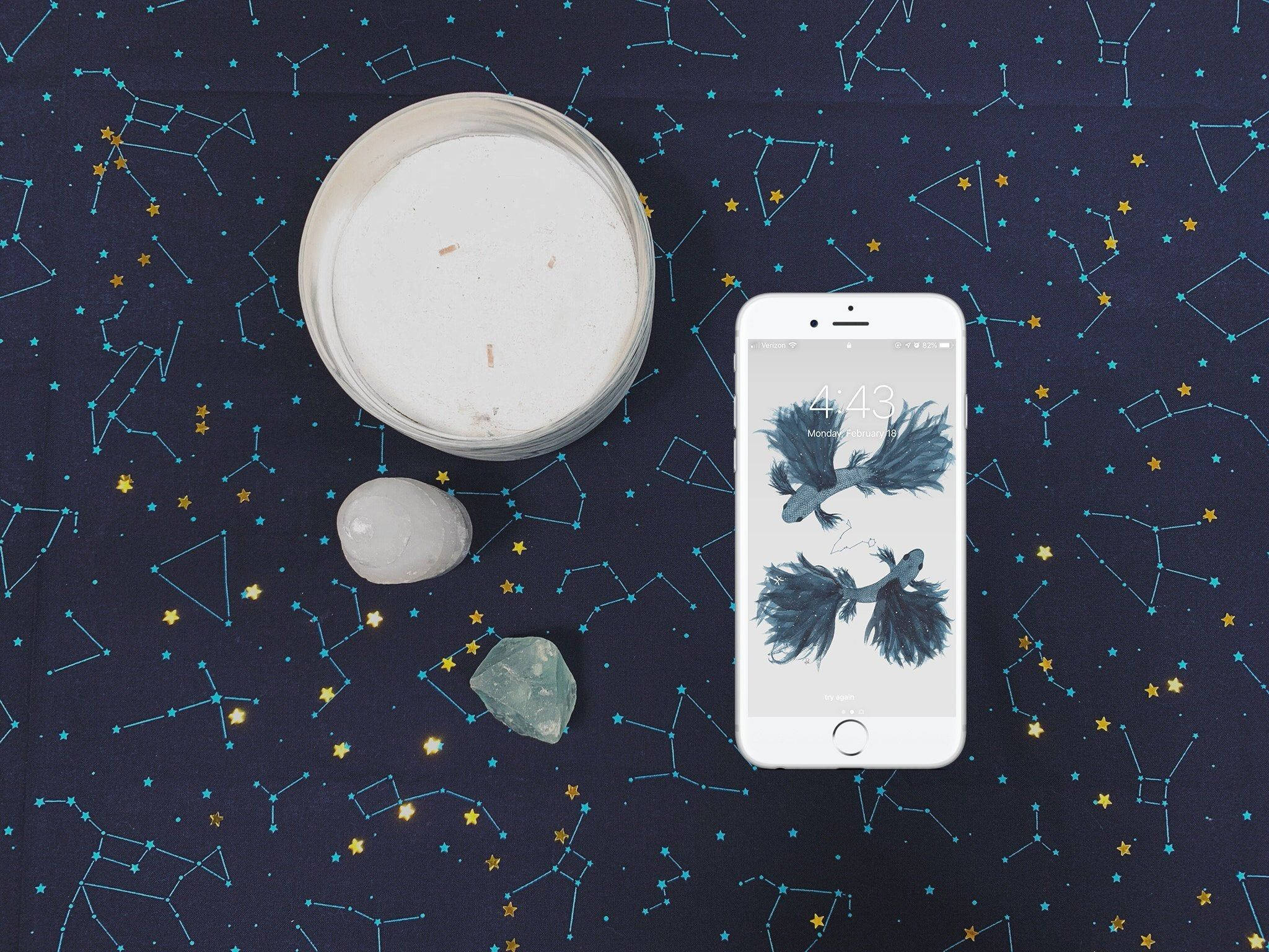 Pisces, smartphone, fish, Full HD Desktop Wallpaper