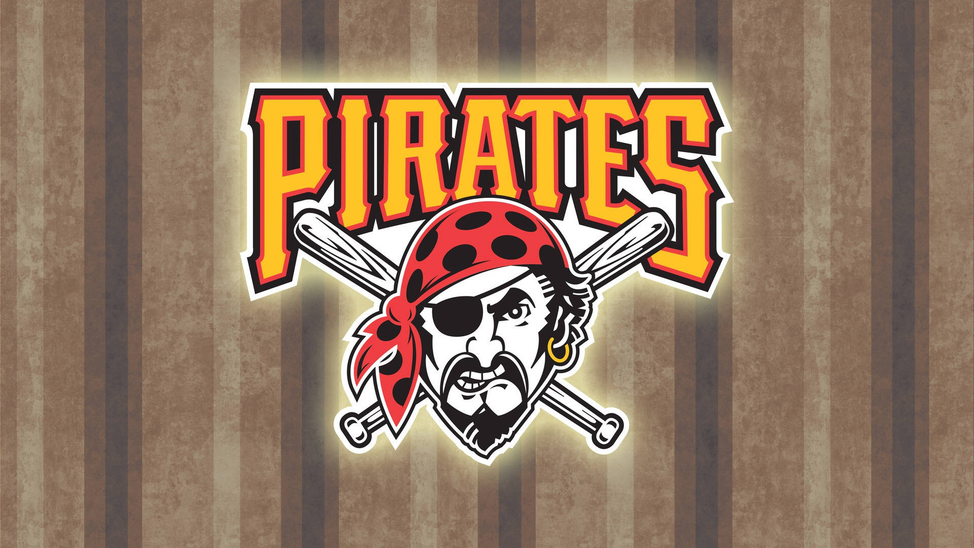 Pittsburgh Pirates, Pirates logo, pirate face, Full HD Desktop Wallpaper