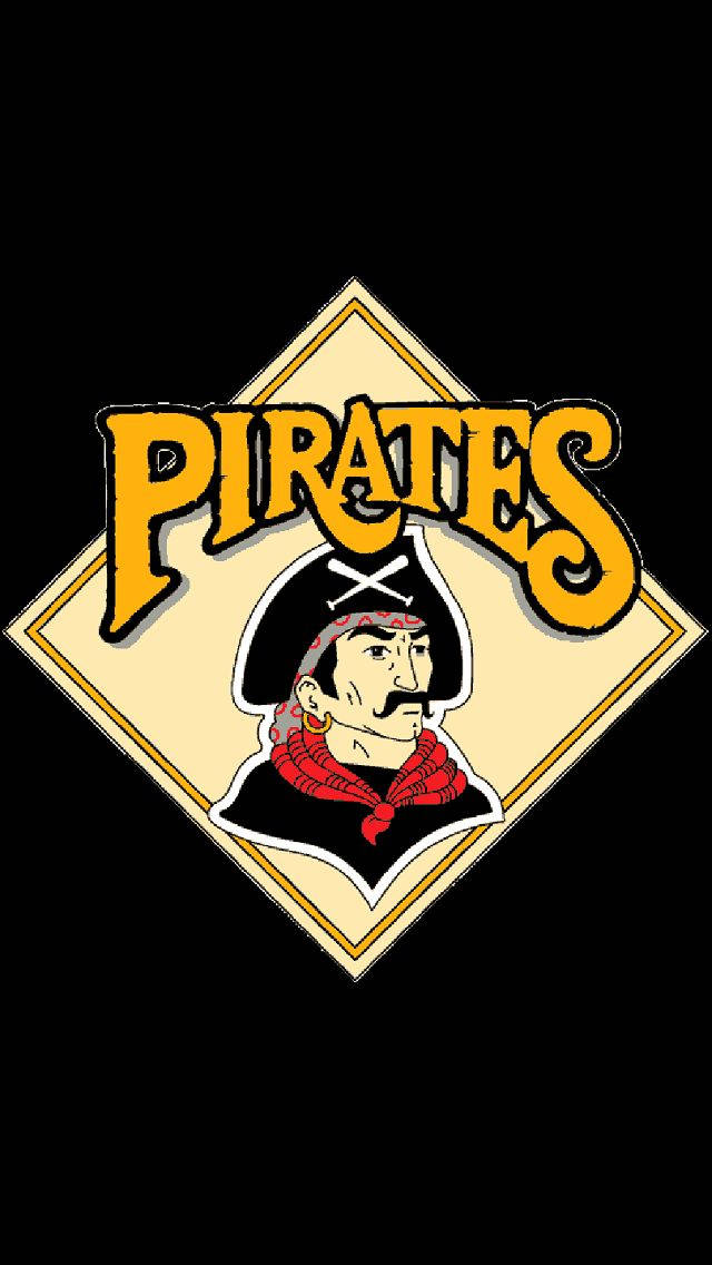 Pittsburgh Pirates, vintage pirate logo, mustachioed captain, SD Phone Wallpaper