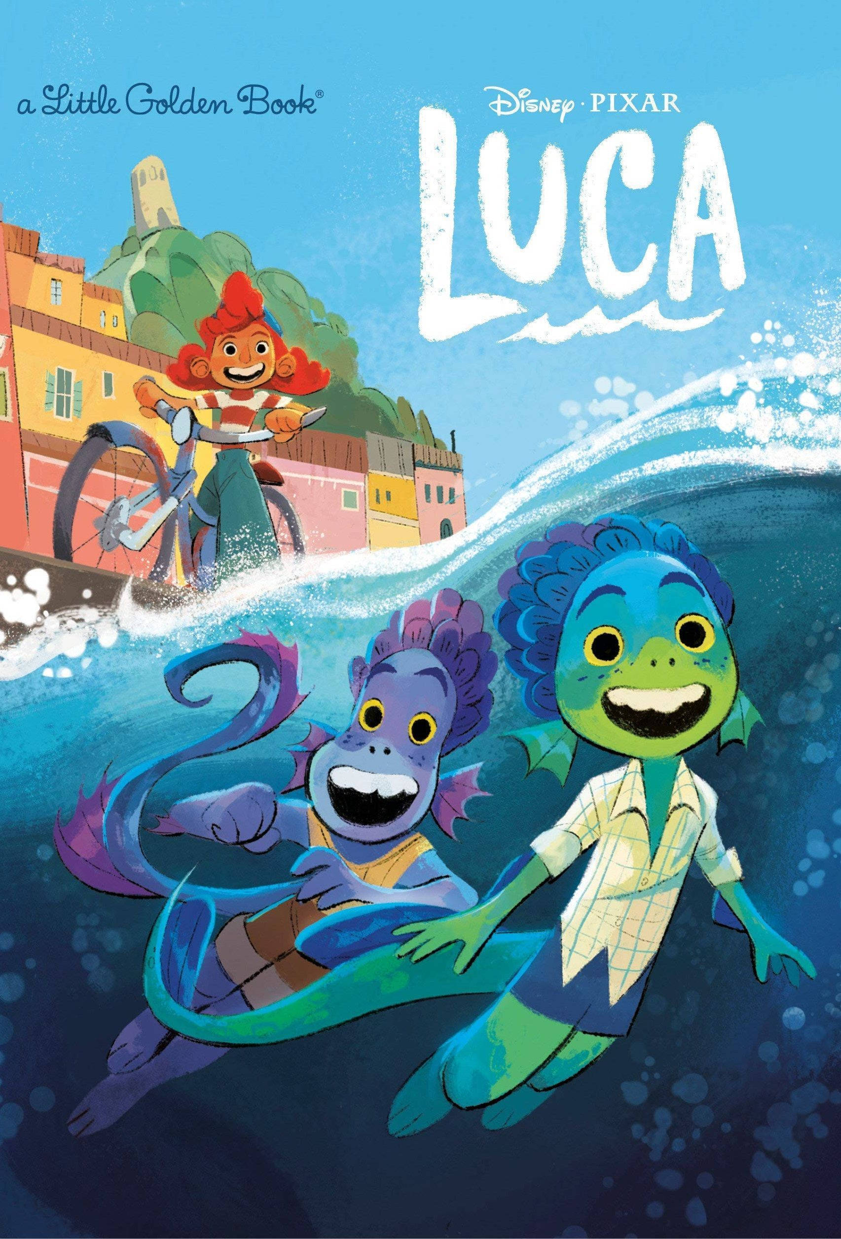 Pixar Luca, sea monster, red-haired boy, Full HD Phone Wallpaper