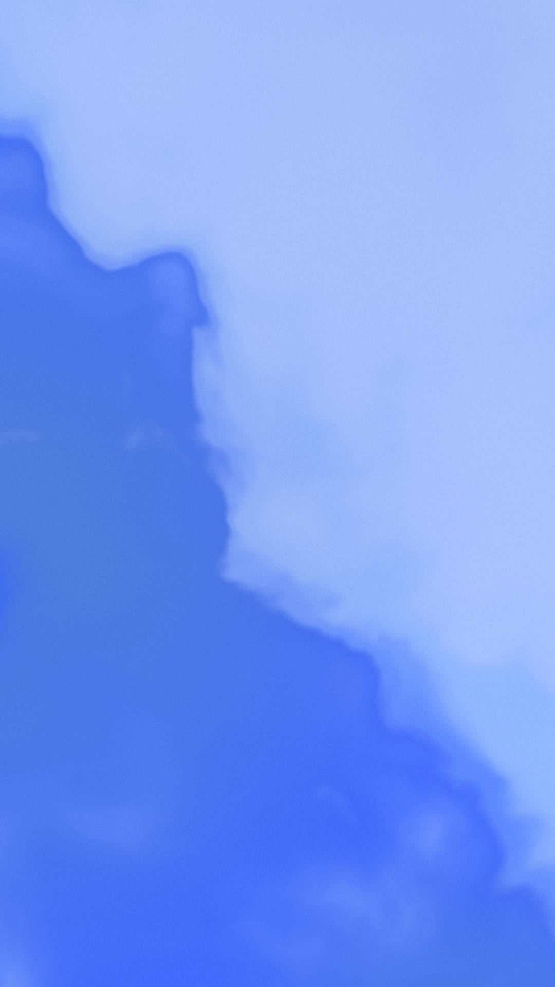 Pixel 3 XL, blue liquid, soft gradient, Full HD Phone Wallpaper