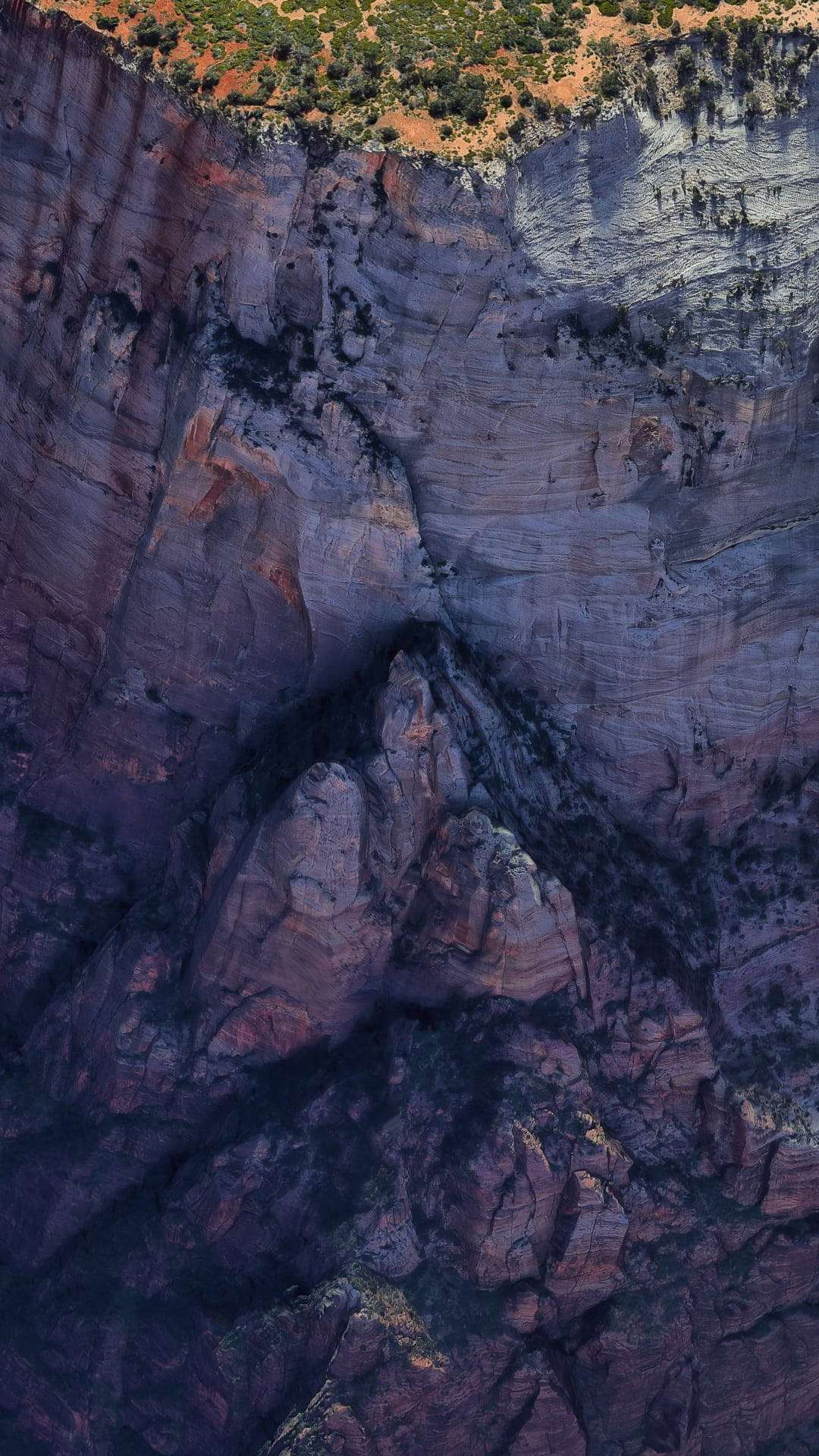 Pixel 3 XL, rock cliff, red rock canyon, Full HD Phone Wallpaper