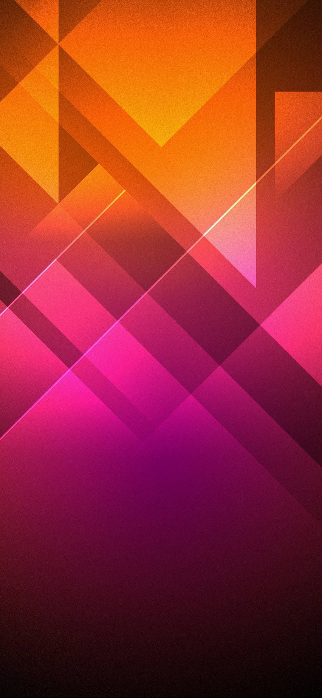 Pixel 5, orange, pink, Full HD Phone Wallpaper