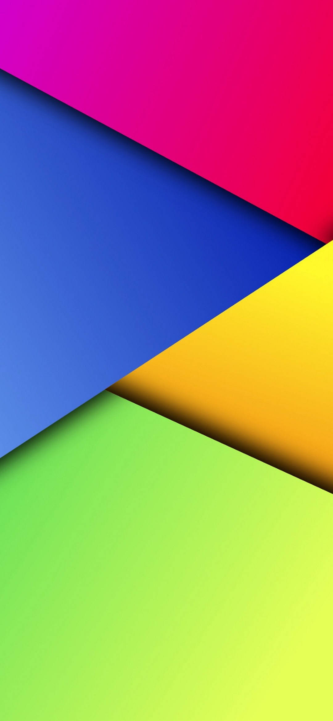 Pixel 5, Colorful Material Design, magenta, Full HD Phone Wallpaper