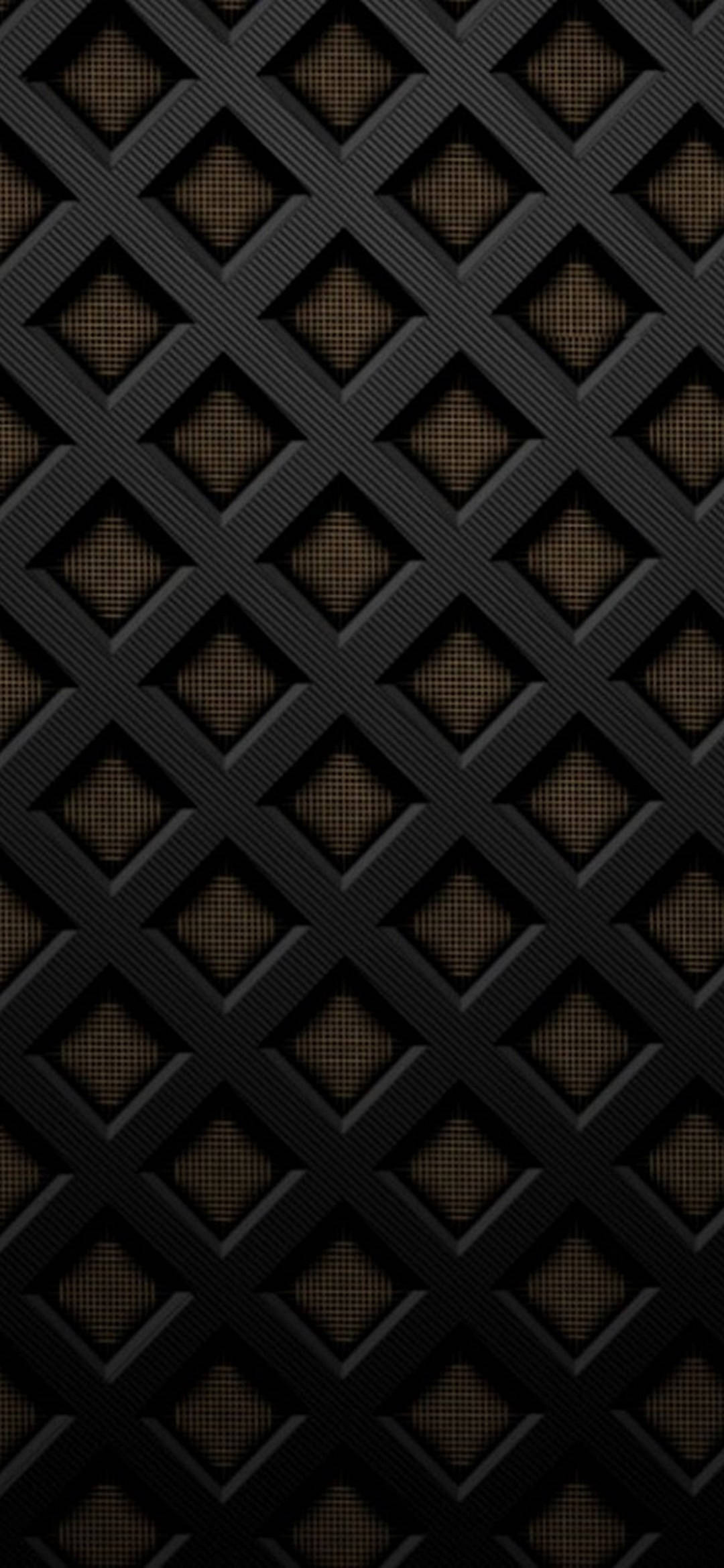 Pixel 5, black, gold pattern, Full HD Phone Wallpaper