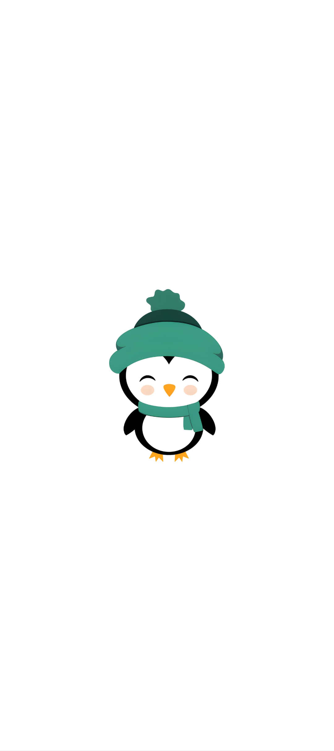 Pixel 9, winter, cartoon penguin, Full HD Phone Wallpaper