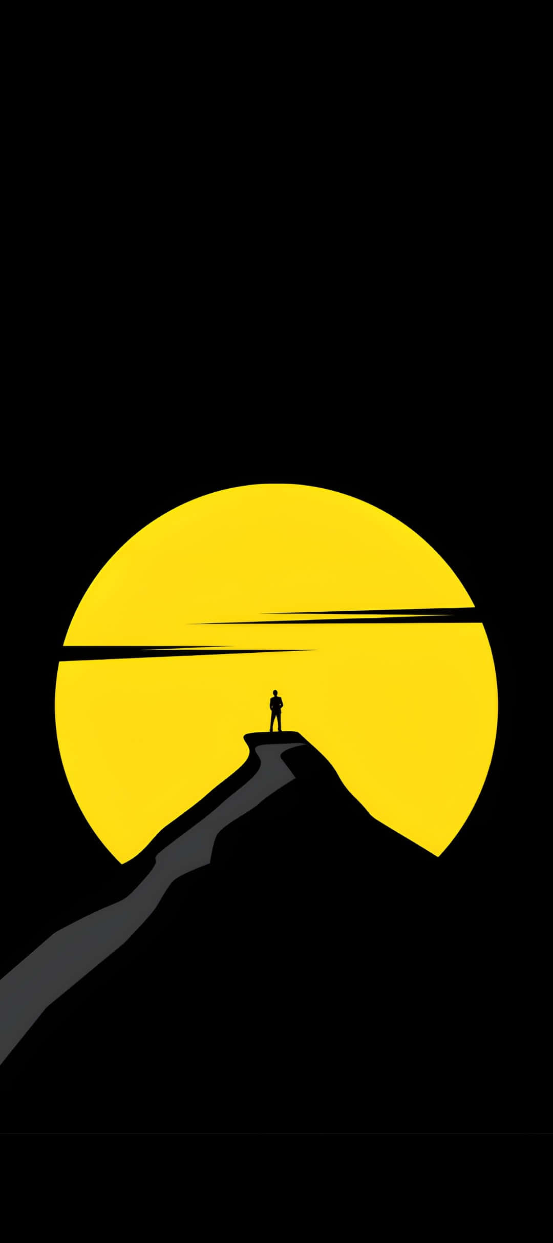 Pixel 9, minimalist, silhouette, Full HD Phone Wallpaper