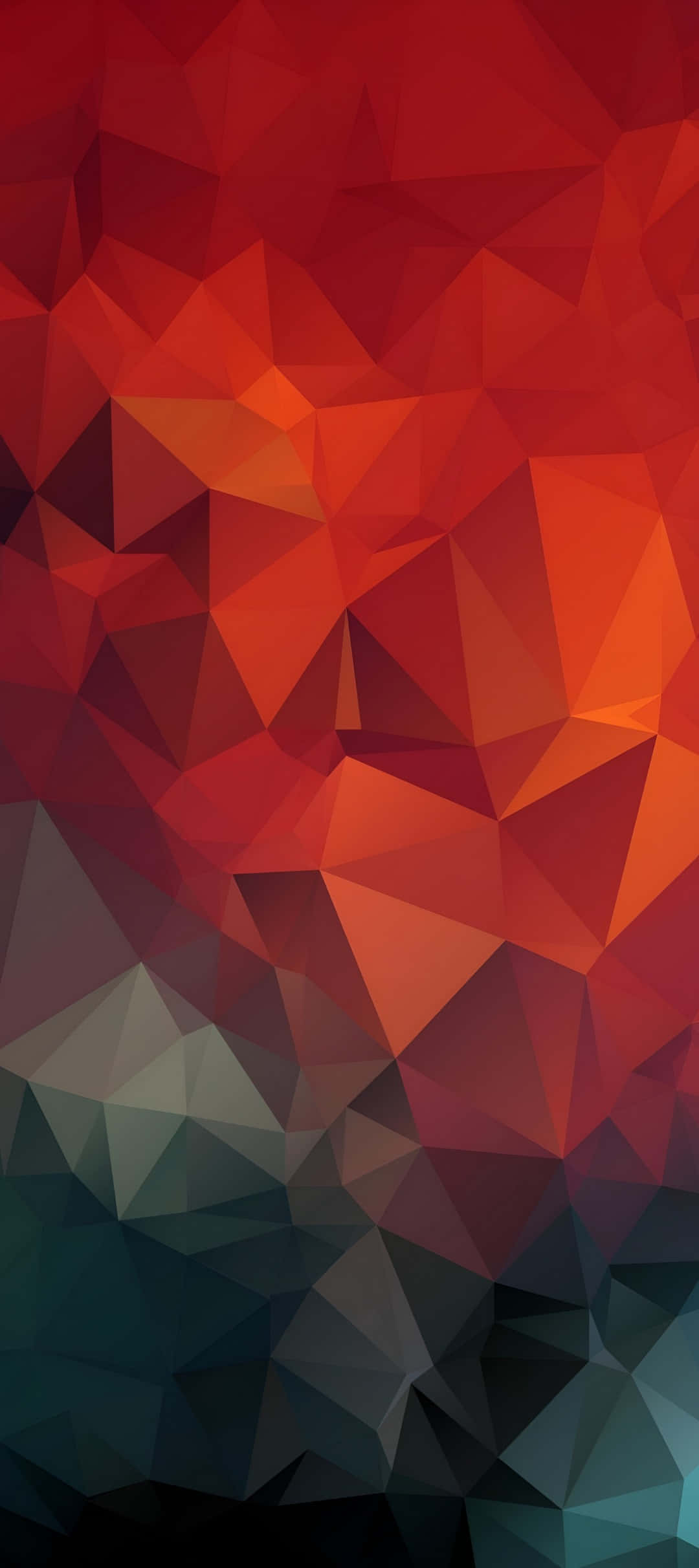 Pixel 9, red orange, dark teal, Full HD Phone Wallpaper