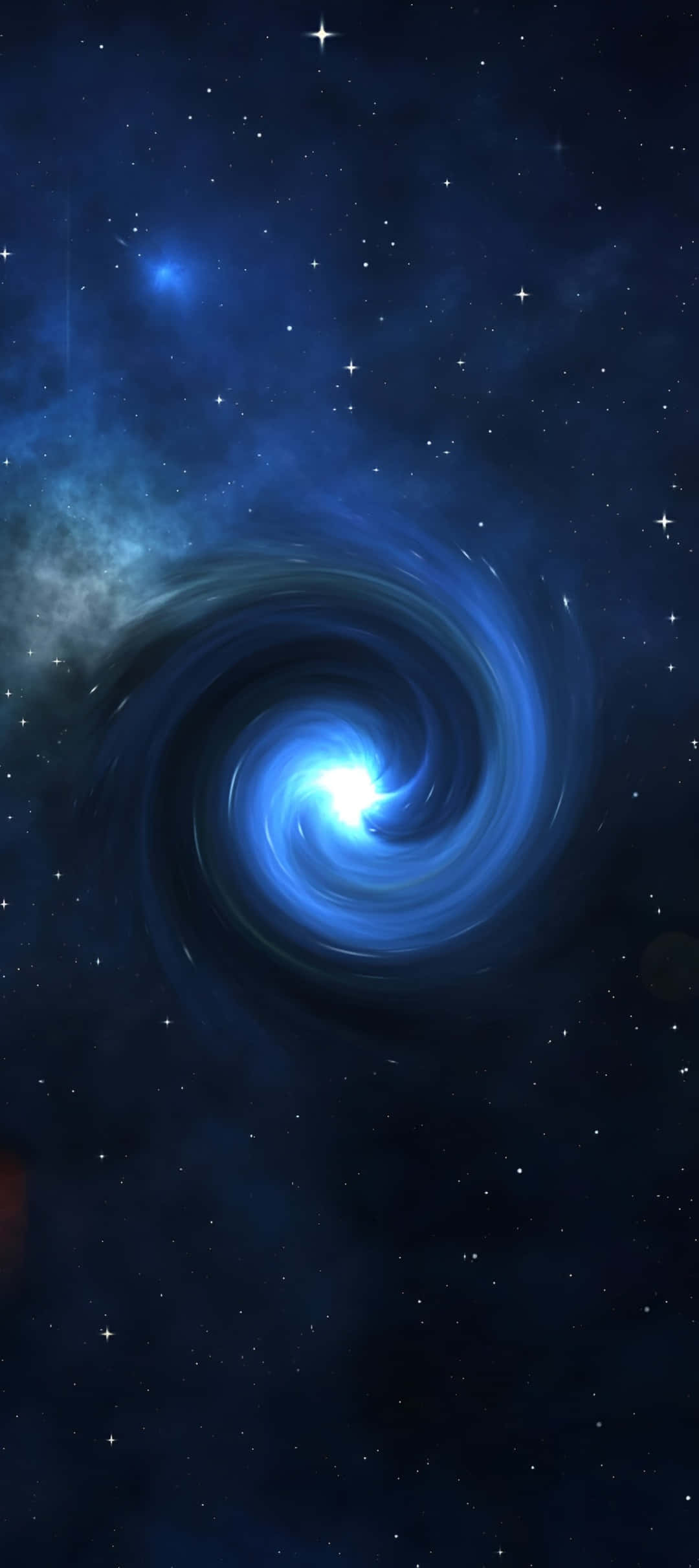 Pixel 9, cosmic vortex, bright stars, Full HD Phone Wallpaper