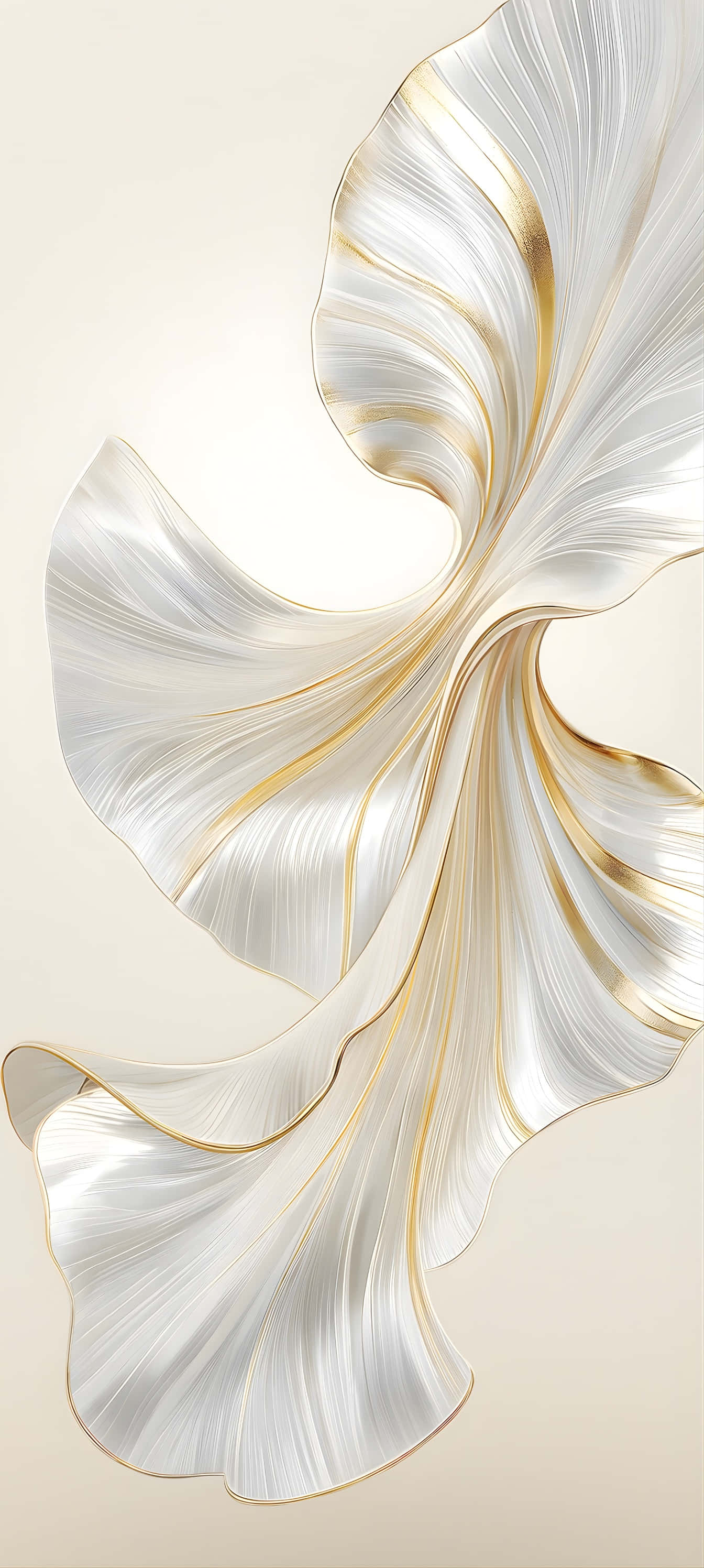 Pixel 9a, white, gold, 2K Phone Wallpaper