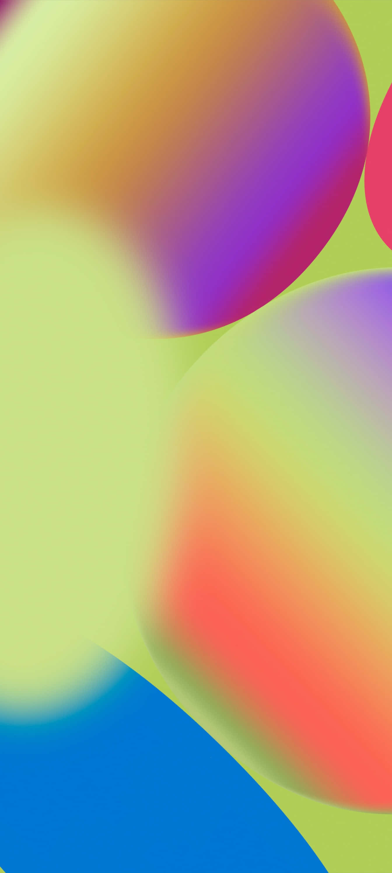 Pixel 9a, purple, orange, 2K Phone Wallpaper