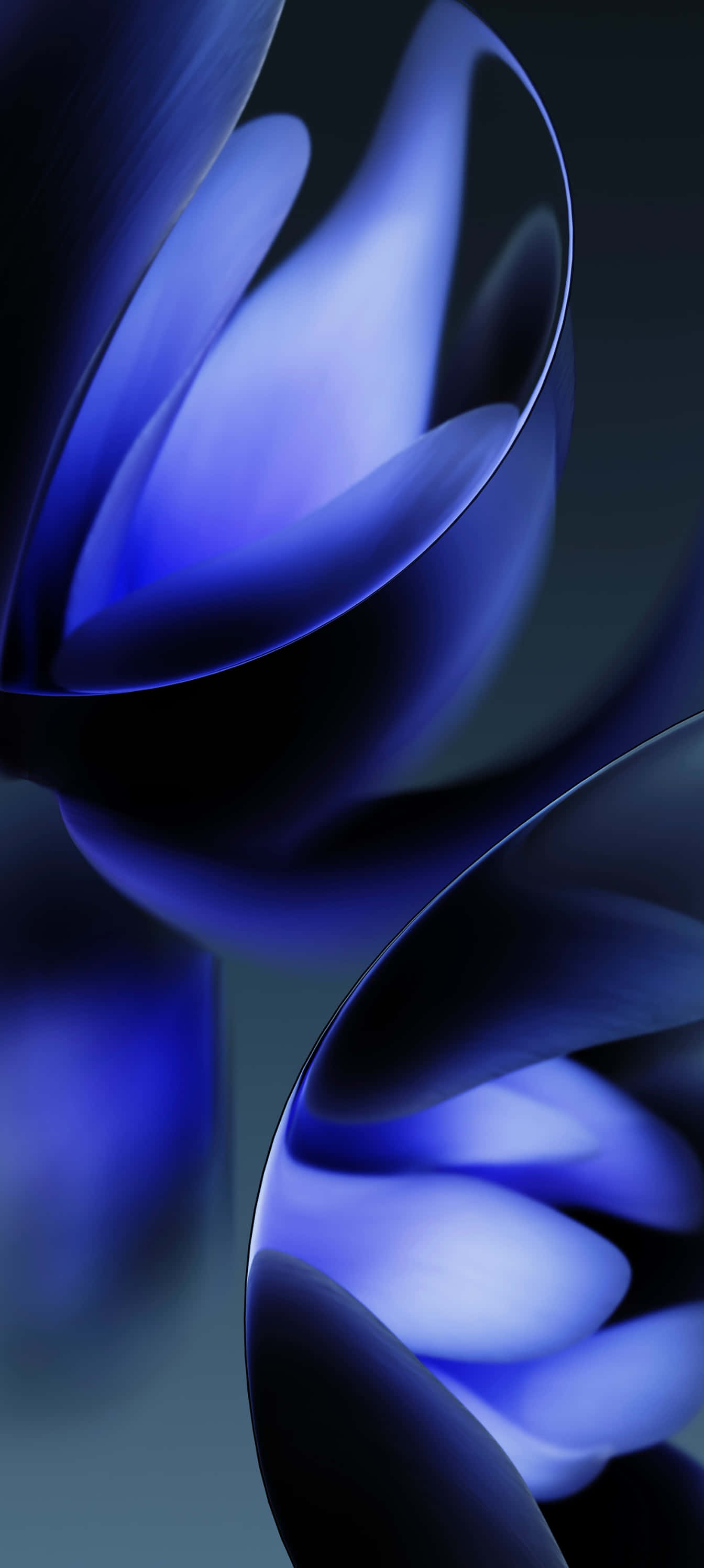Pixel 9a, blue, soft gradients, 2K Phone Wallpaper