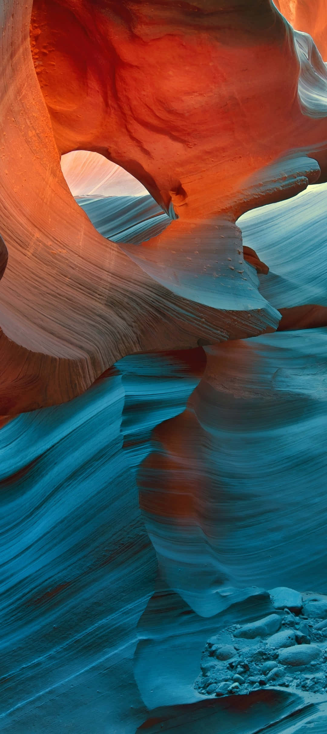 Pixel 9, canyon, orange, Full HD Phone Wallpaper