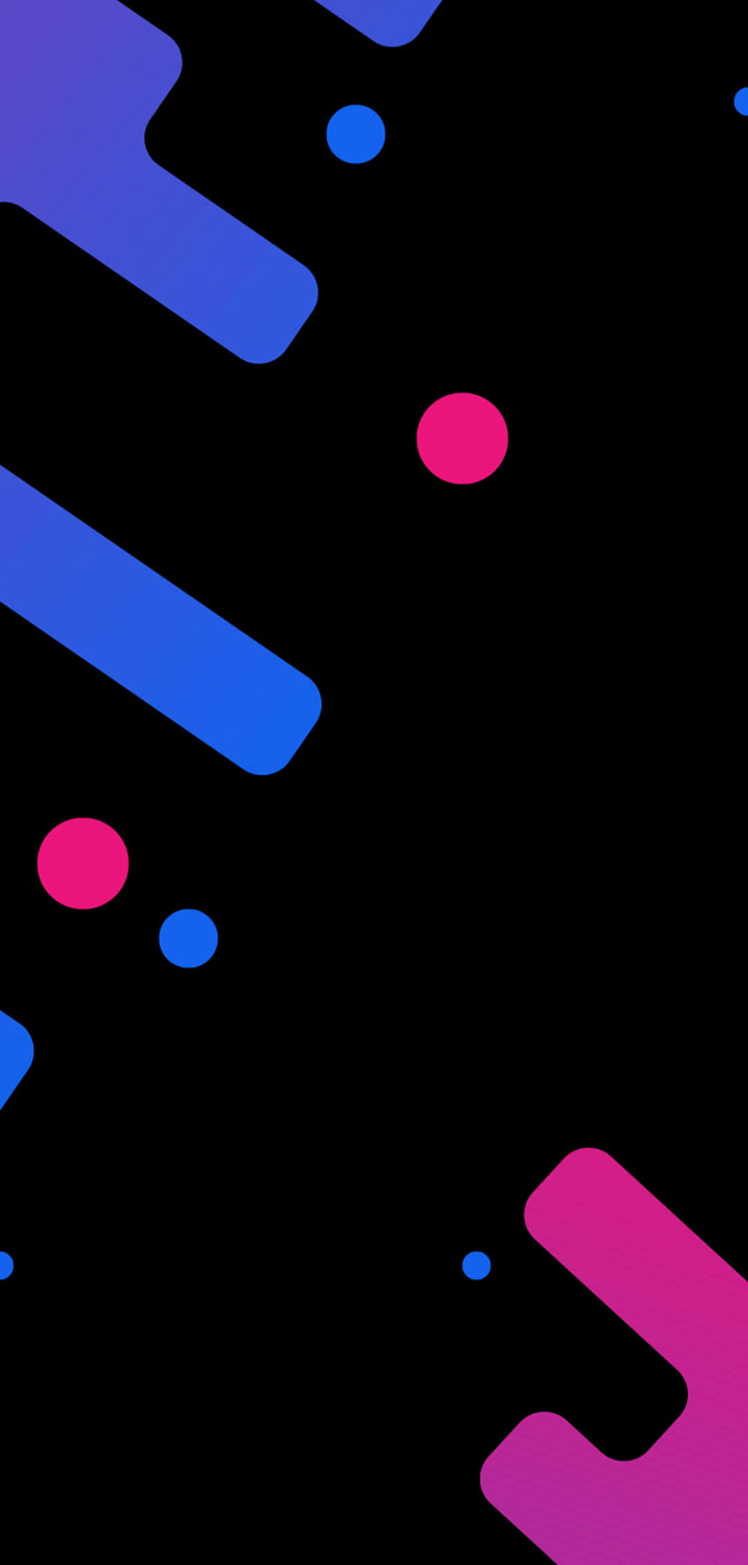 Pixel Fold, vibrant blue, pink, Full HD Phone Wallpaper