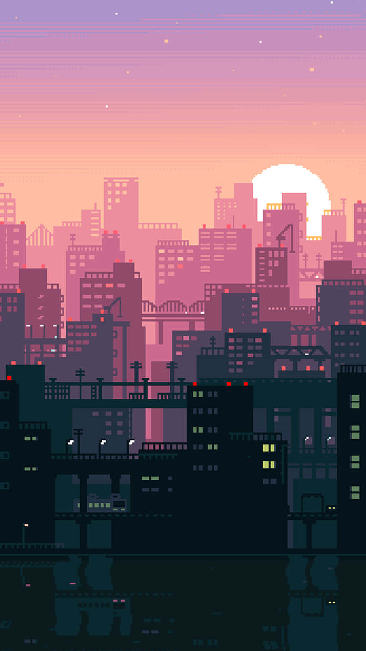 Pixel Phone, cityscape, river, HD Phone Wallpaper