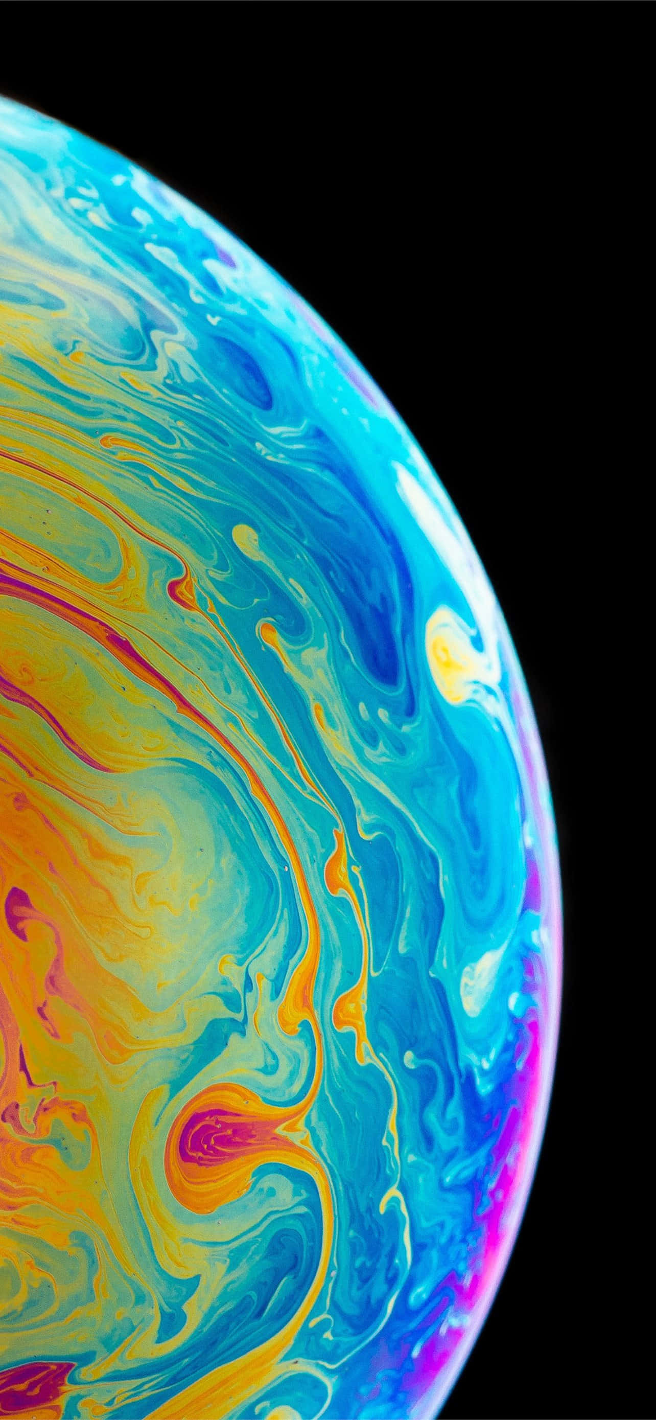 Pixel Phone, 1284 x 2778, electric blues, 2K Phone Wallpaper