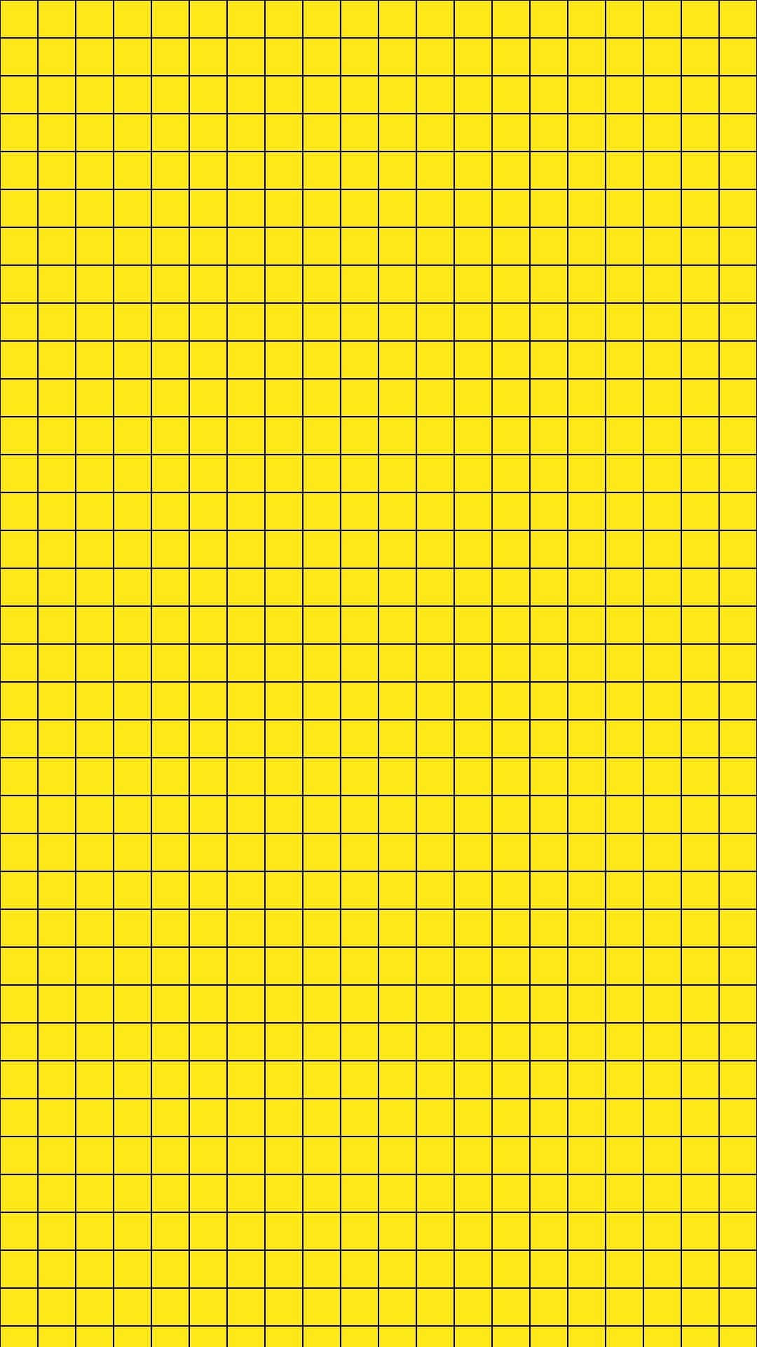 aesthetic yellow plaid, strong yellow plaid, bright yellow background, Full HD Phone Wallpaper