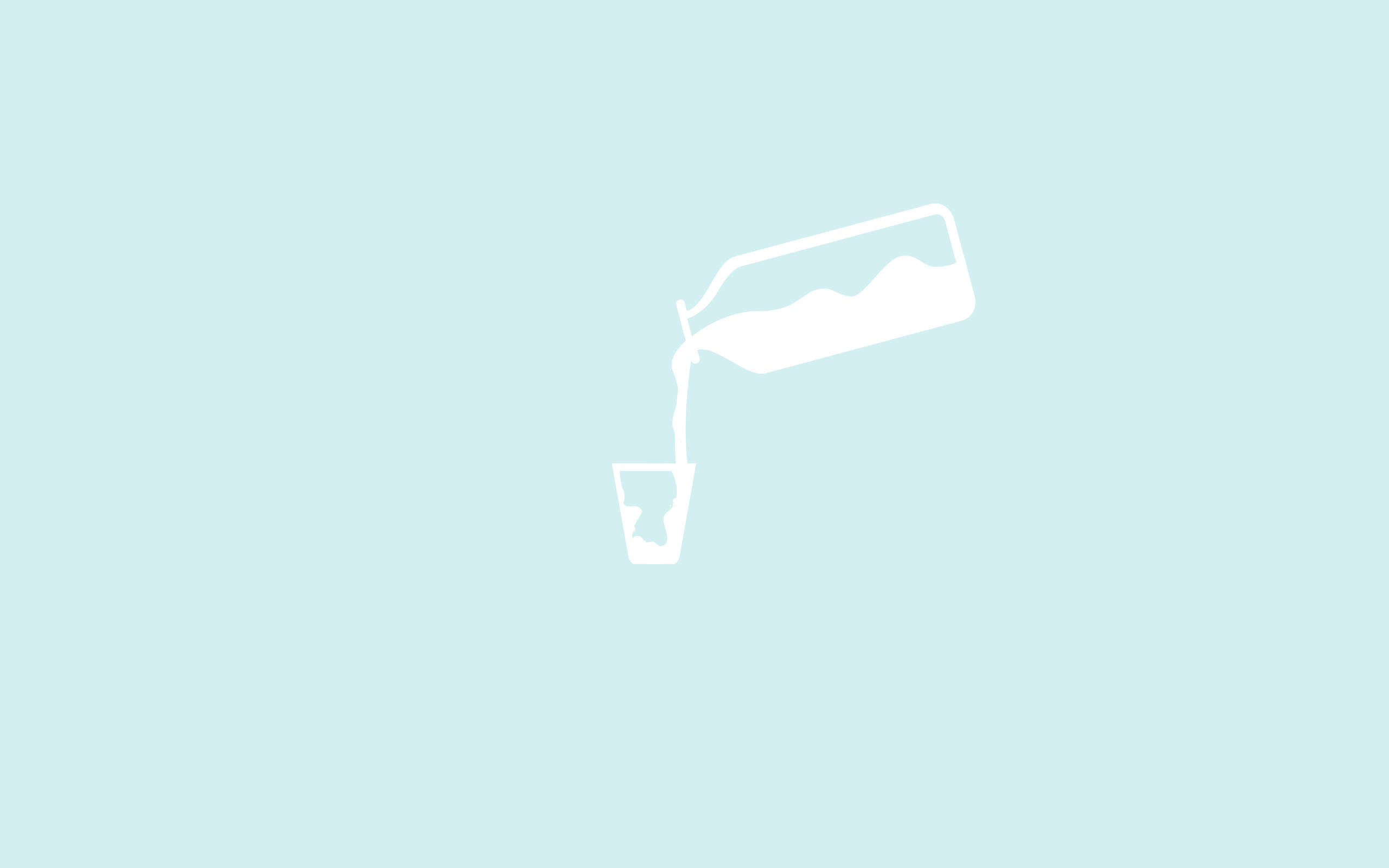 milk bottle, white silhouette, glass, 2K Desktop Wallpaper