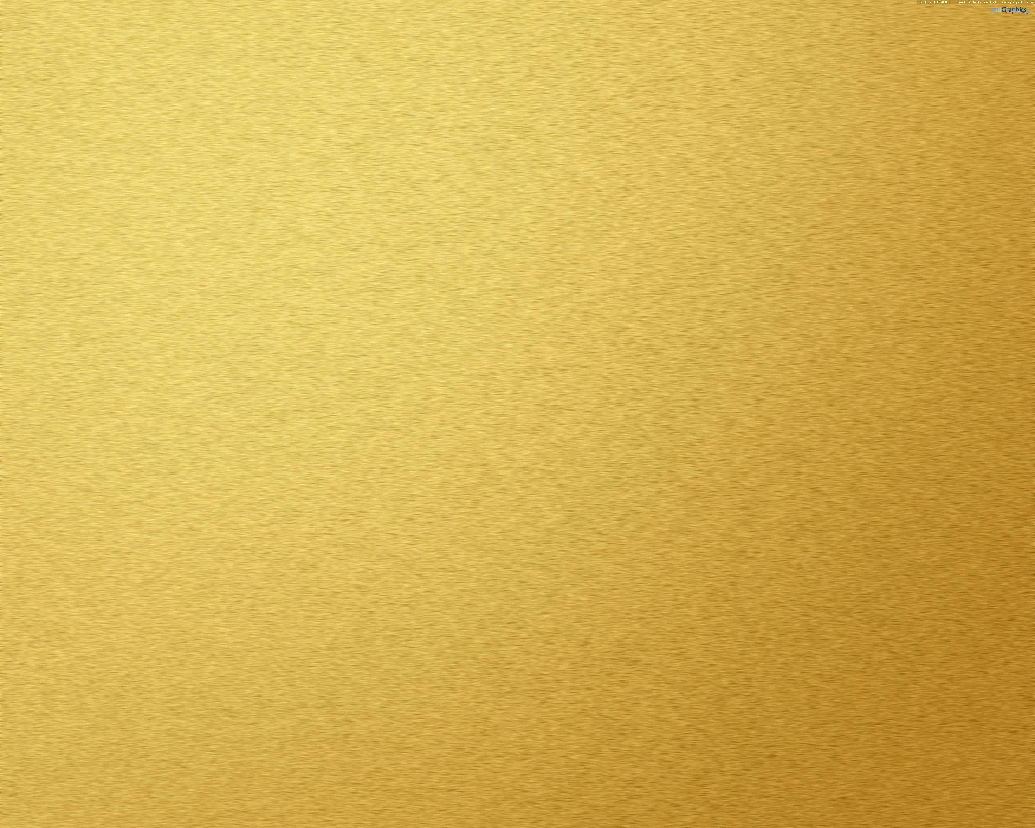 Plain Gold, hairline finish, golden surface, 2K Desktop Wallpaper