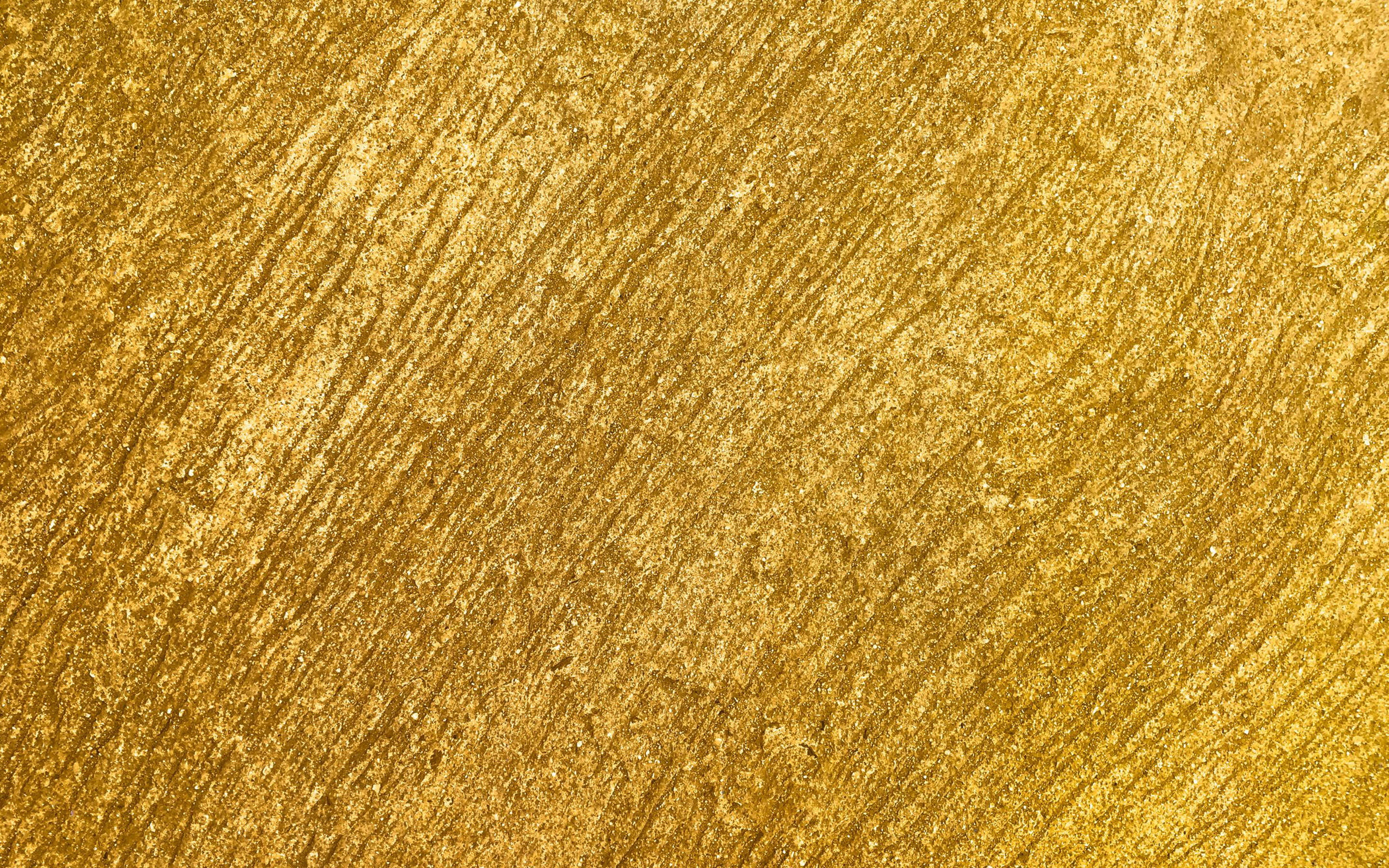 Plain Gold, diagonal texture pattern, shimmering golden, 2K Desktop Wallpaper