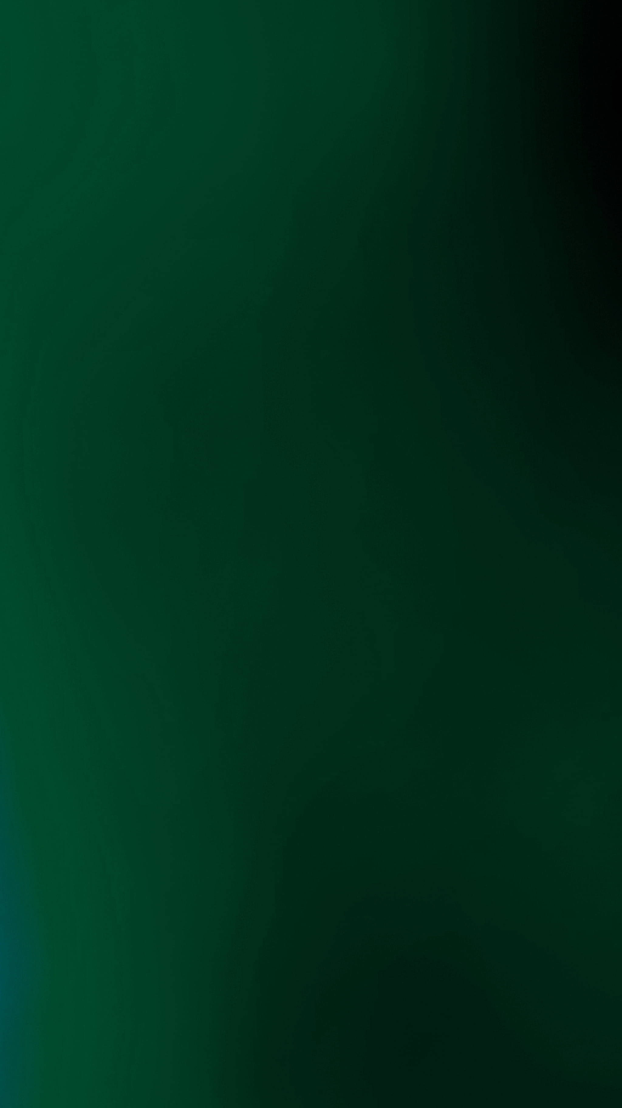 Plain HD iPhone, black, emerald green, 2K Phone Wallpaper