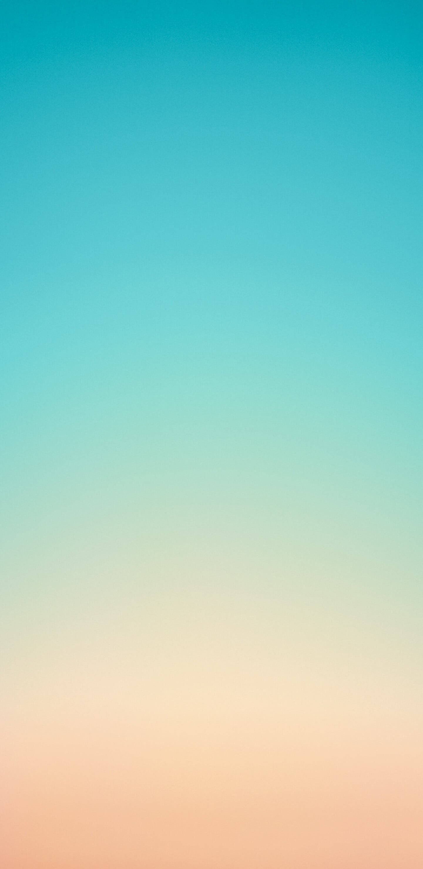 Plain HD iPhone, blue to brown, teal blue, 2K Phone Wallpaper