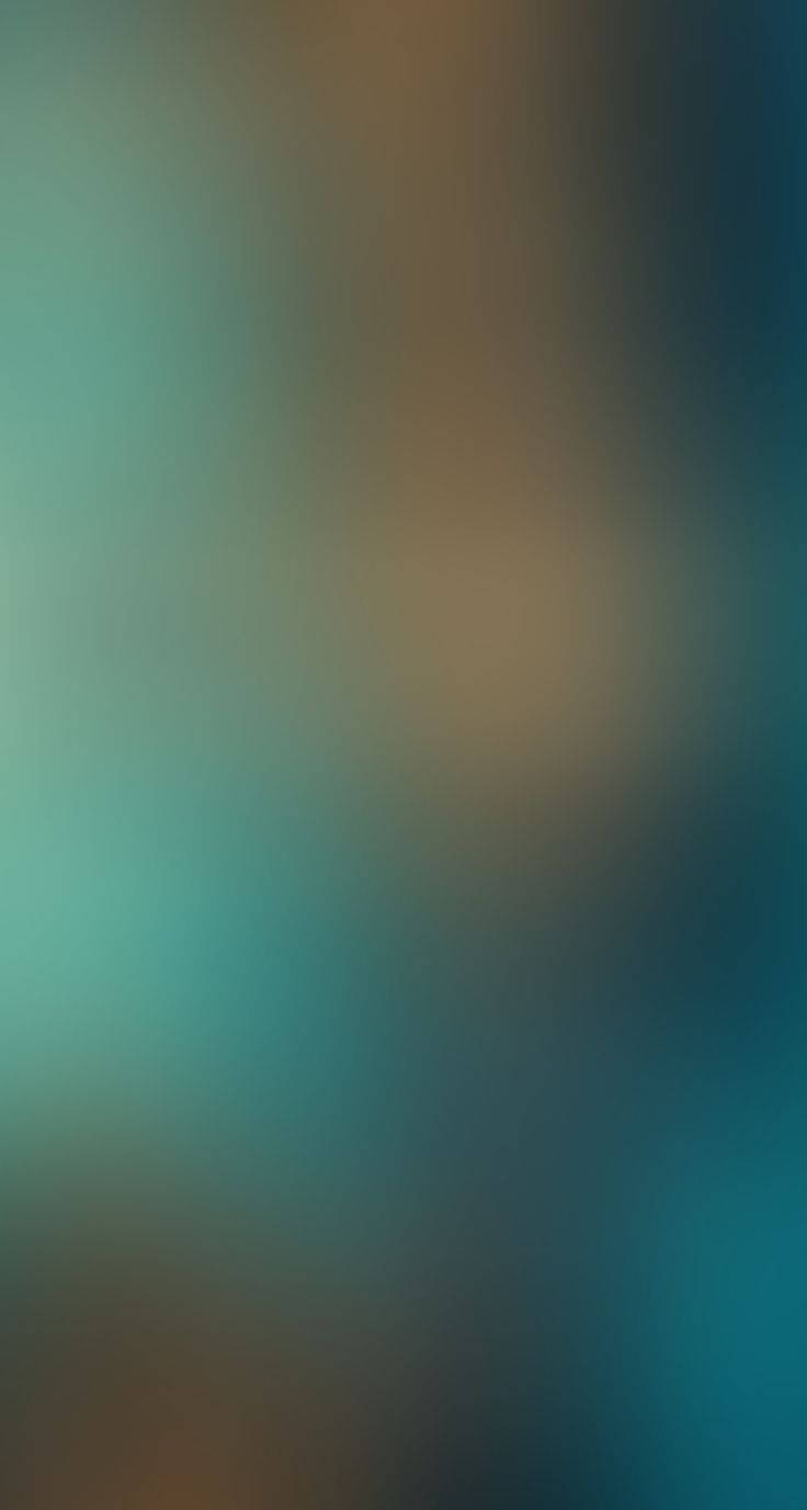 Plain iPhone, teal blue, warm brown, HD Phone Wallpaper