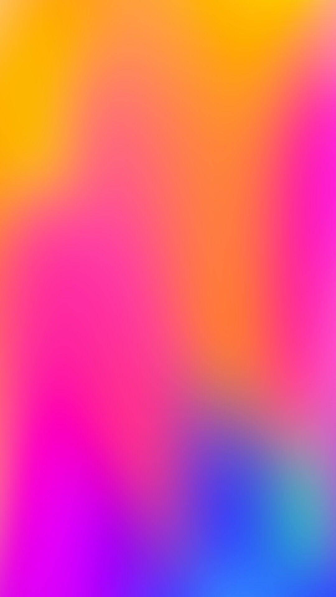 Plain iPhone, multicolored noise gradient, warm yellows, Full HD Phone Wallpaper