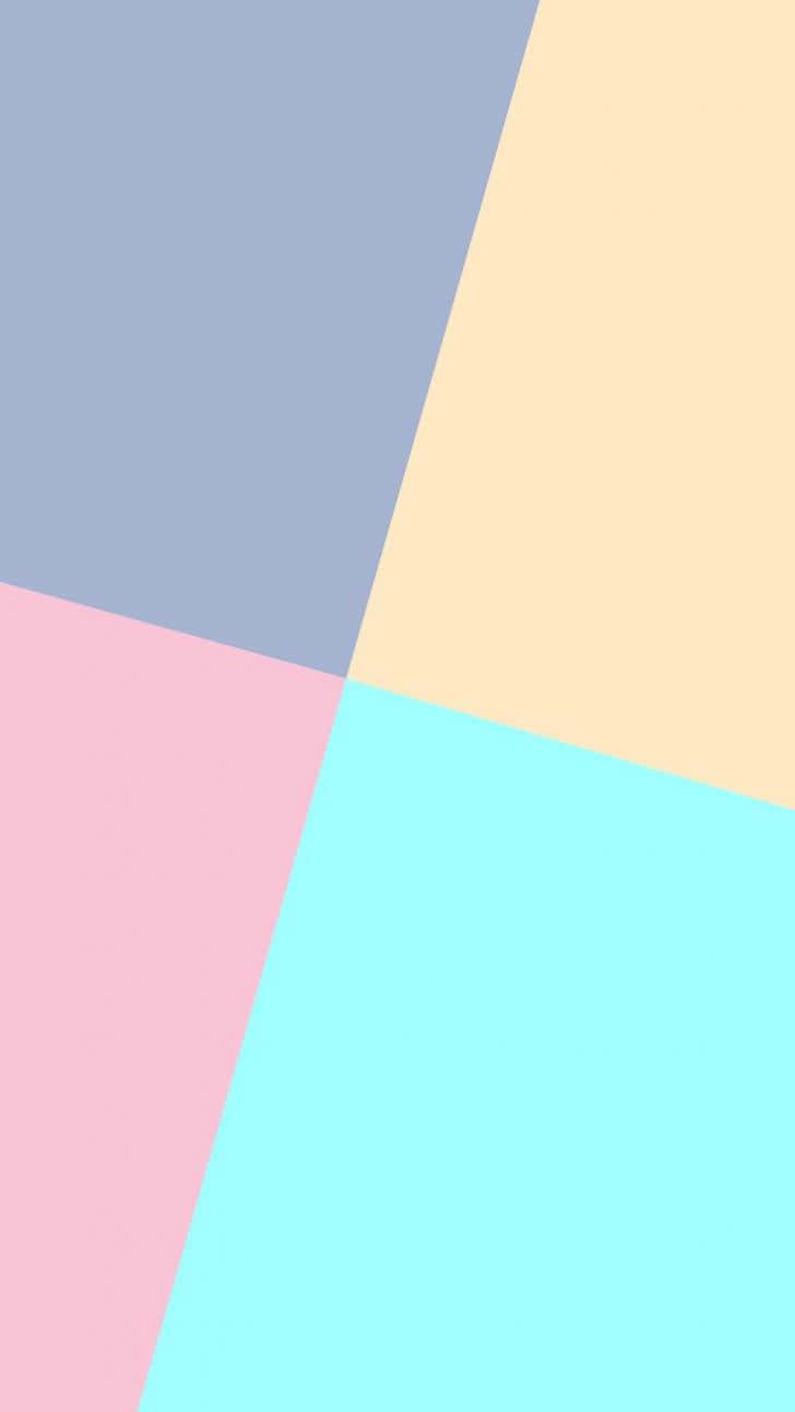 preppy pastel color blocks, lavender, peach, HD Phone Wallpaper