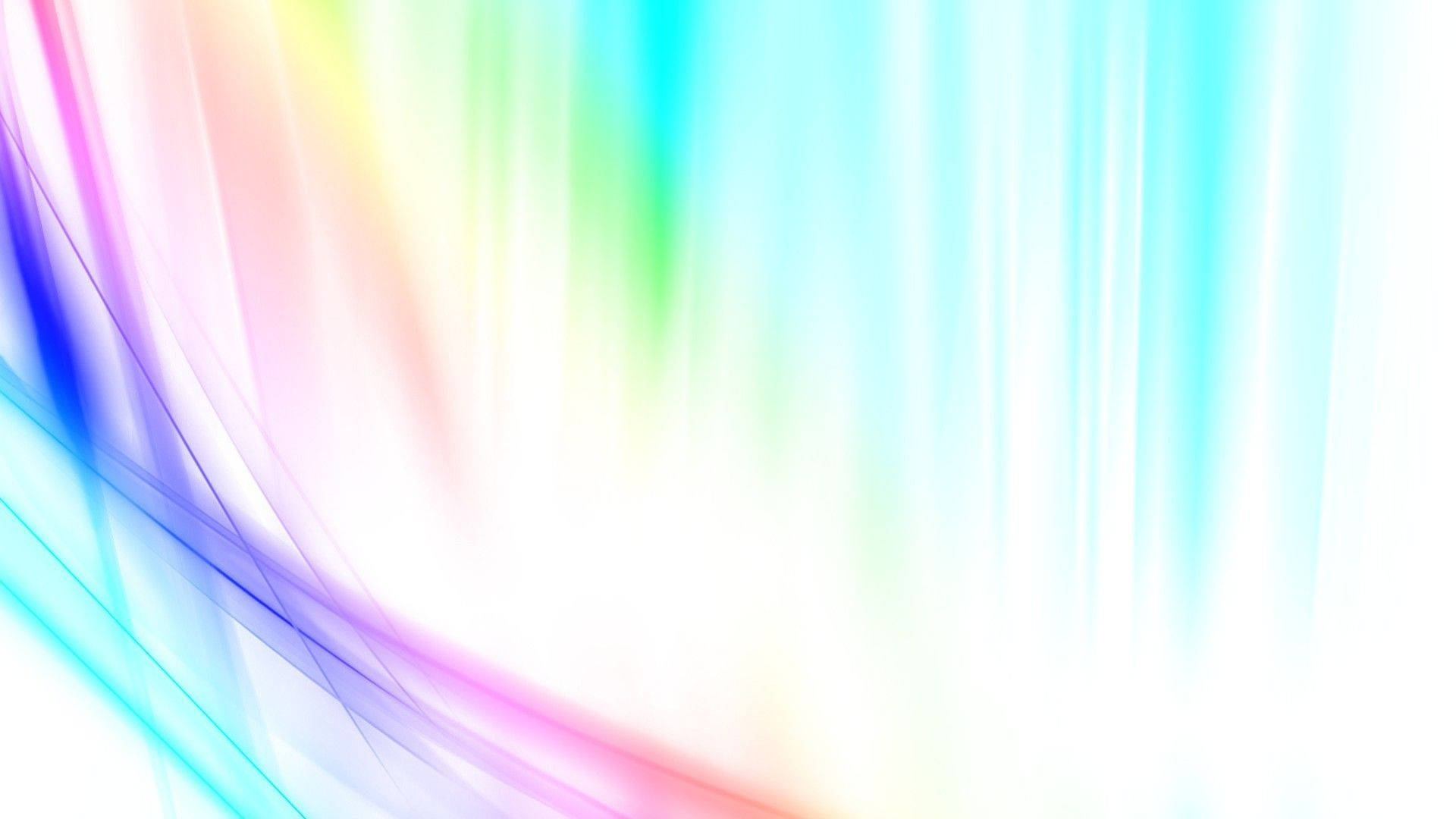 Flare Of Pastel Color Background, rainbow streaks, bright white background, Full HD Desktop Wallpaper