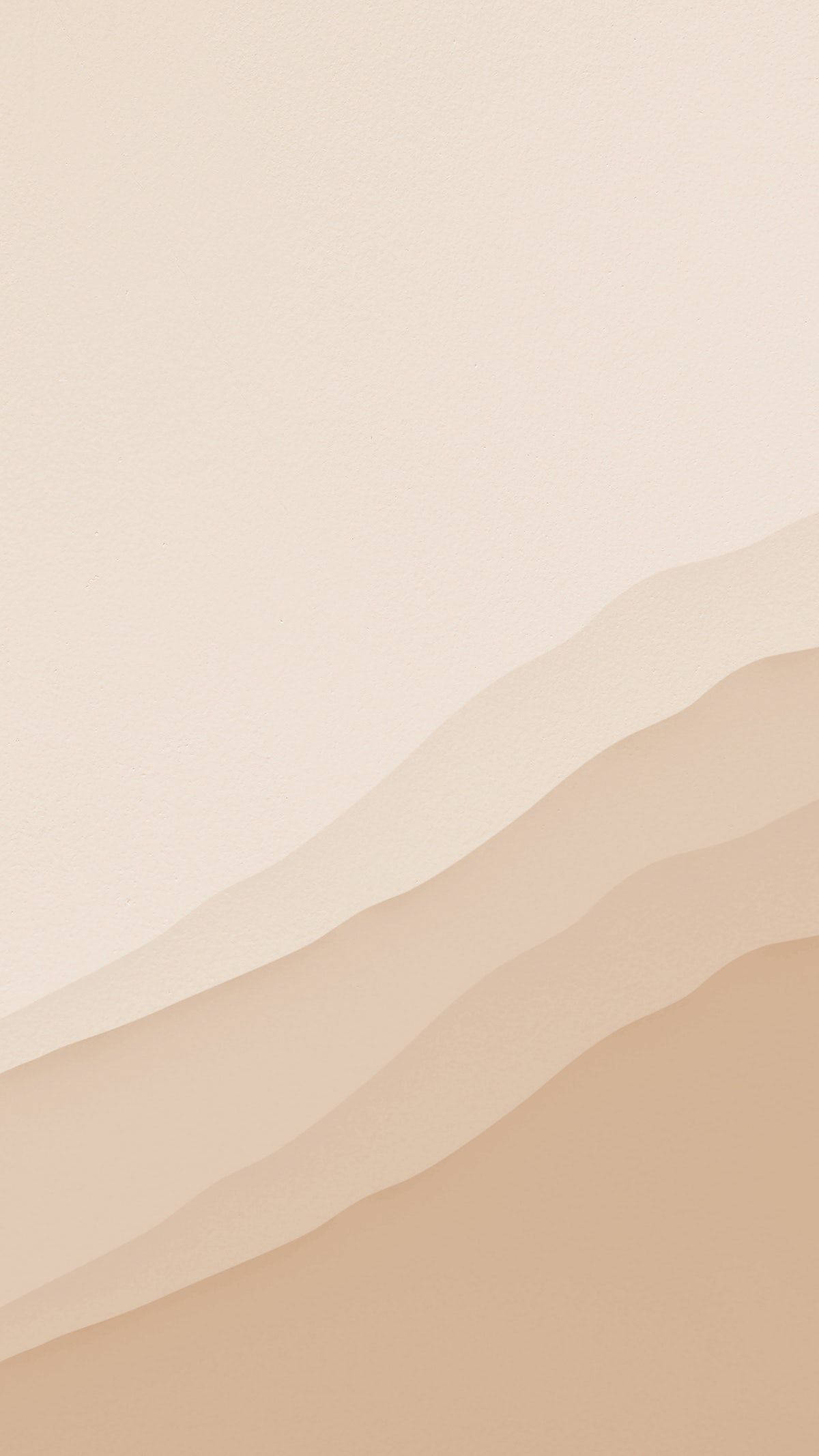 beige, abstract layers, minimalist gradient background, Full HD Phone Wallpaper