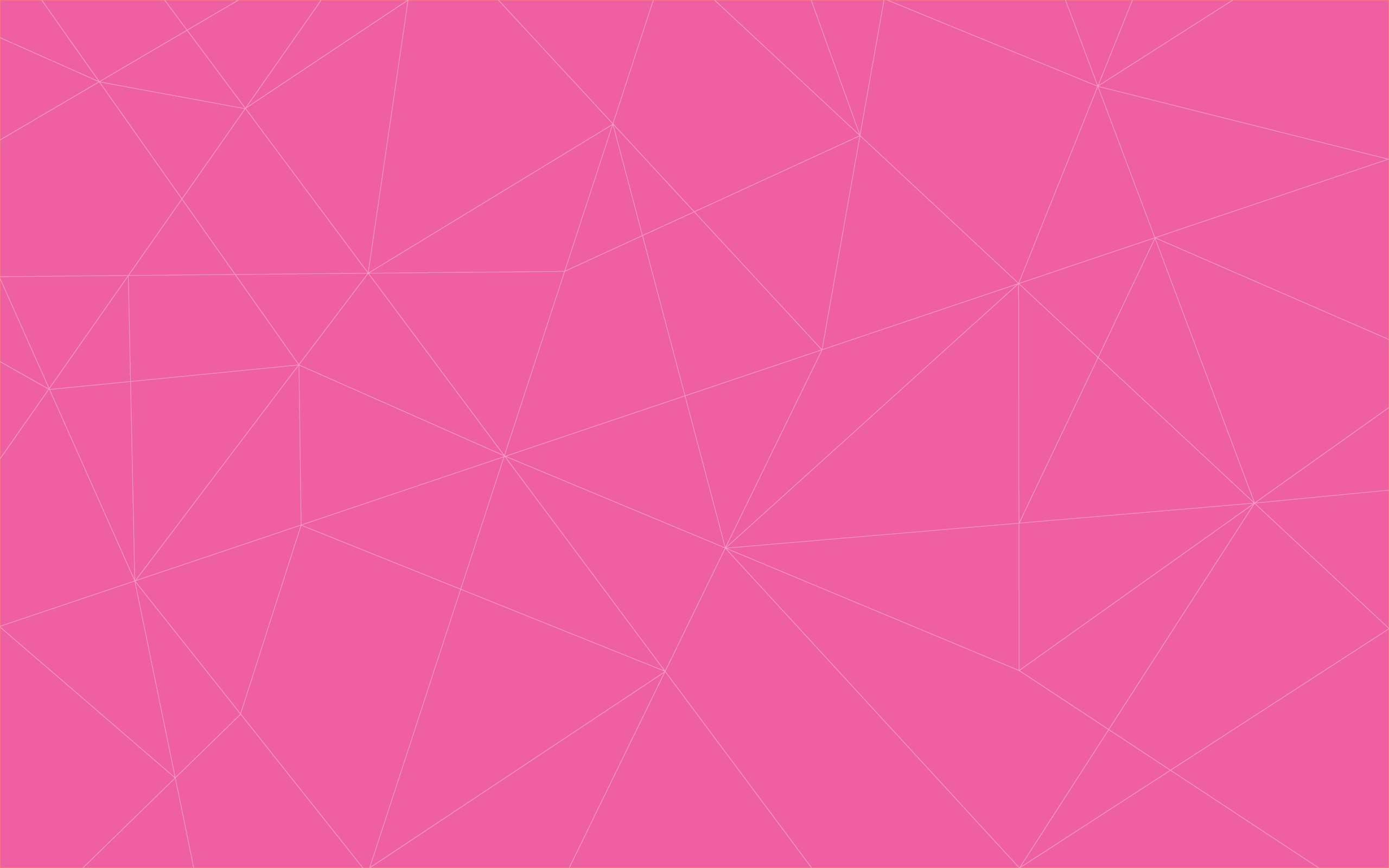 plain pink desktop, vibrant pink, delicate white geometric triangle pattern, 2K Desktop Wallpaper