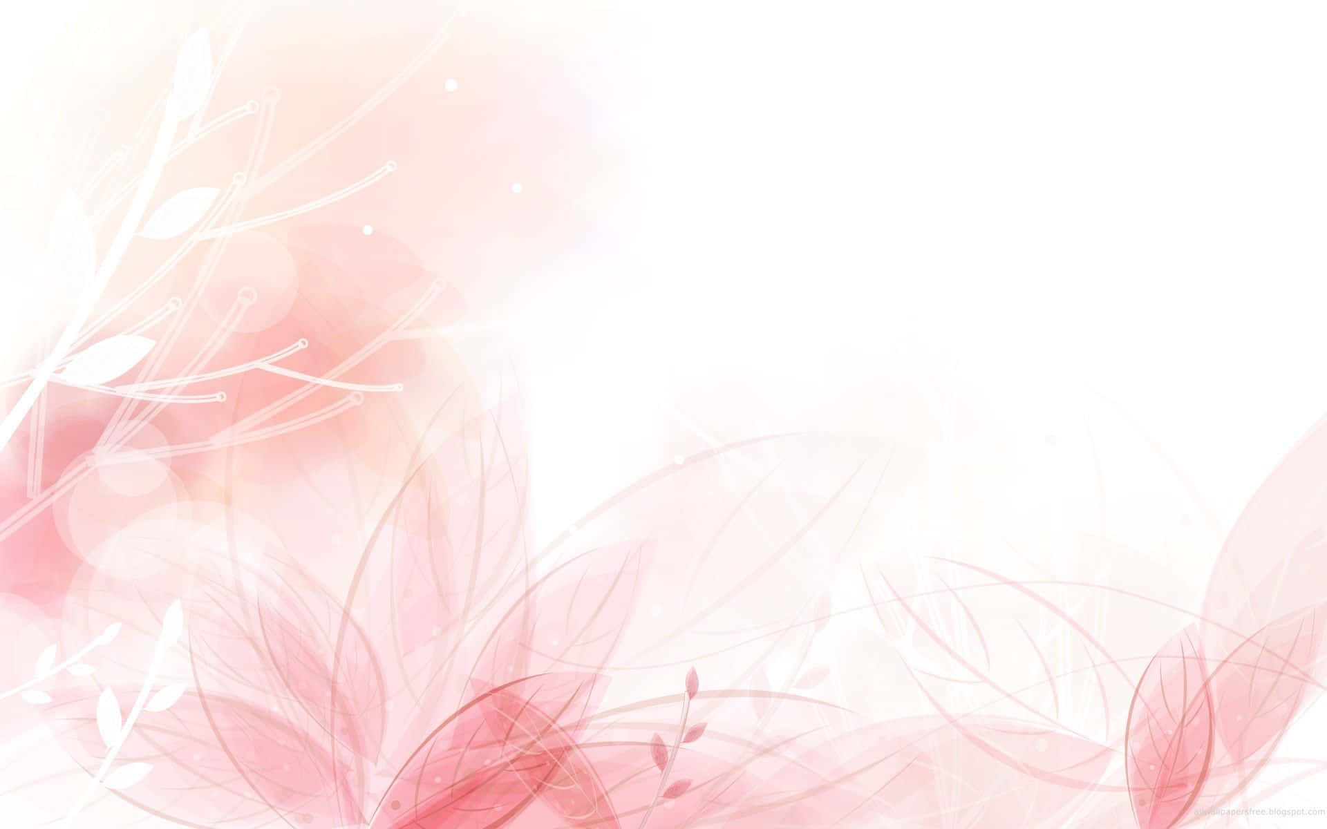 Plain Pink Desktop, soft pink, translucent leaves, Full HD Desktop Wallpaper