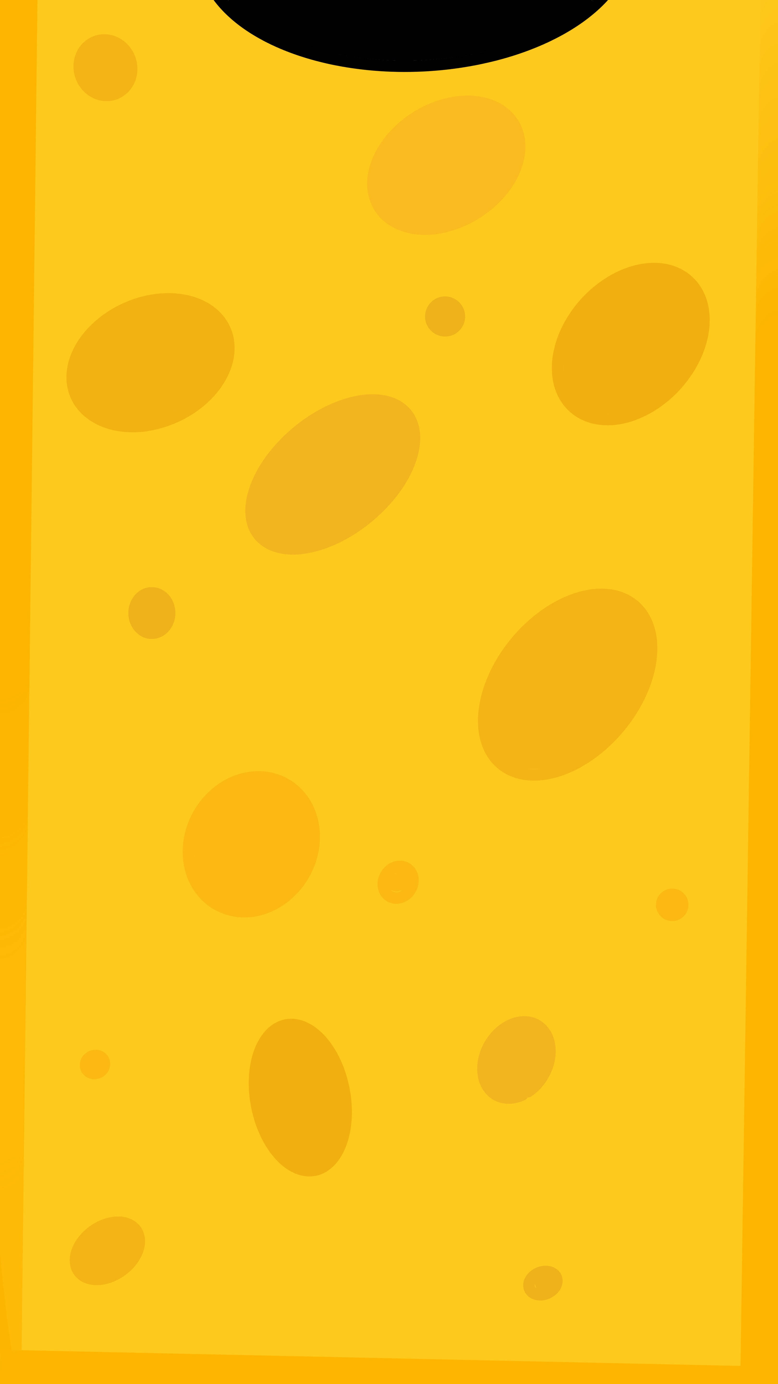 Plain Yellow iPhone, cartoon cheese, bright yellow, 5K Phone Wallpaper