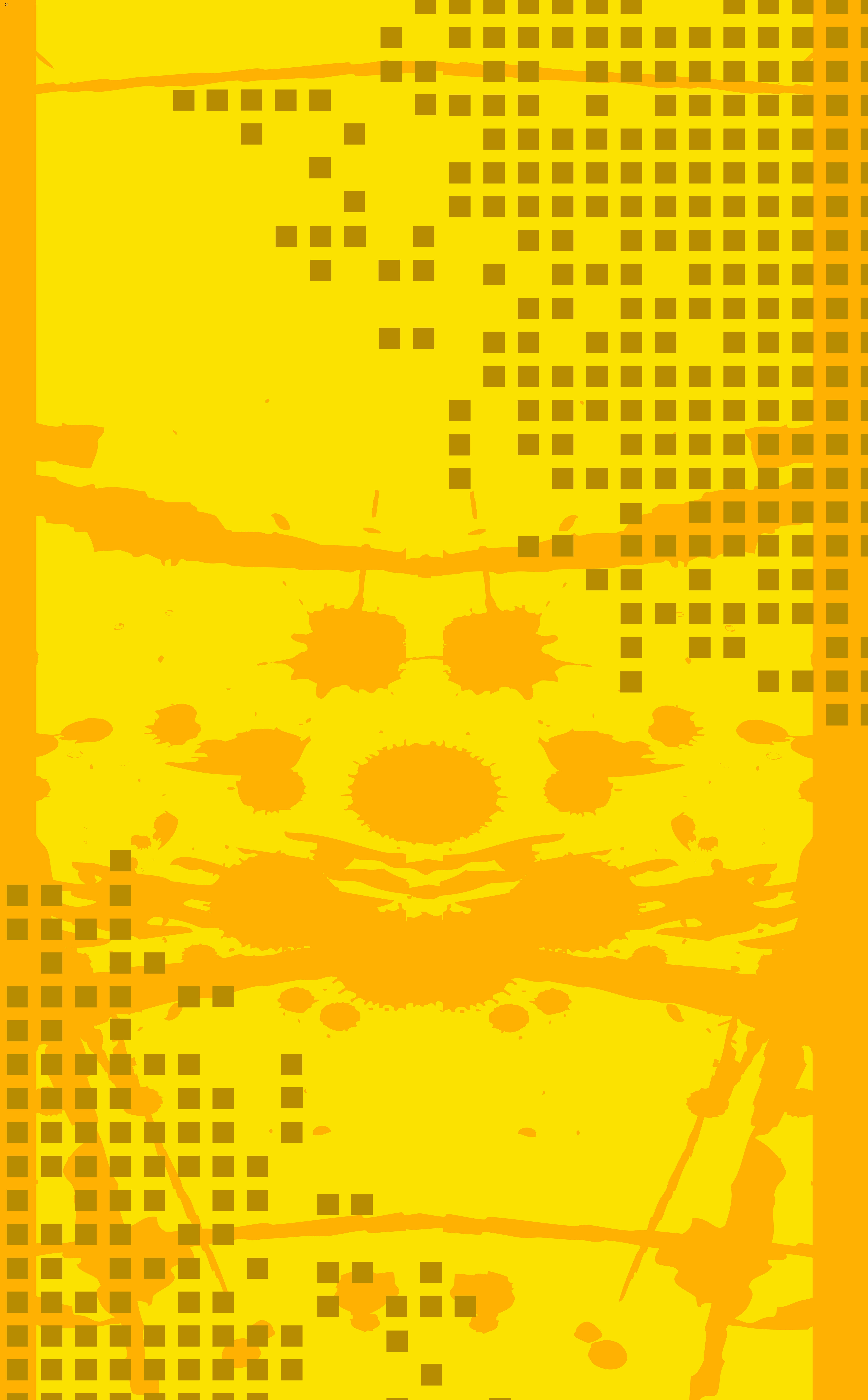 Plain Yellow iPhone, vibrant yellow, orange, 8K Phone Wallpaper