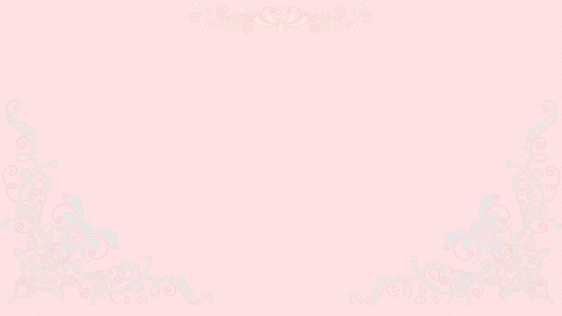 pastel aesthetic, pink pastel, pastel floral corner embellishments, Full HD Desktop Wallpaper