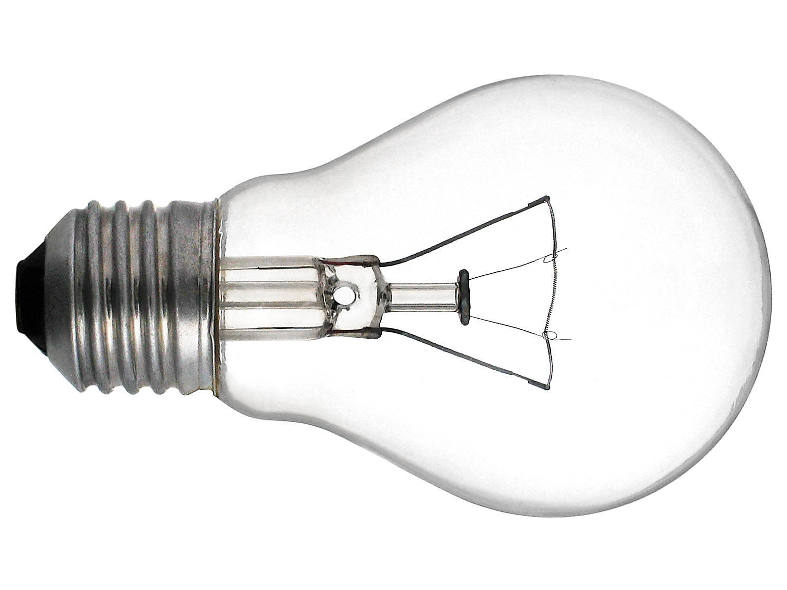 translucent light bulb, clear glass incandescent light bulb, visible filament, HD Desktop Wallpaper